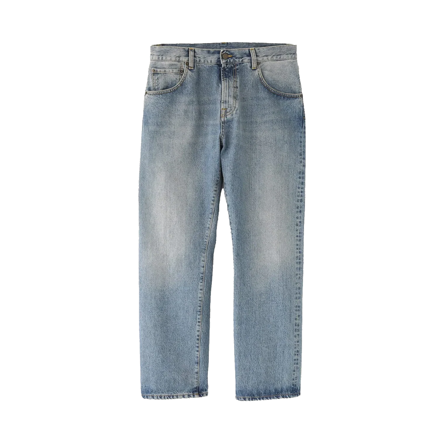 5 Pocket Jean -Bleach Wash