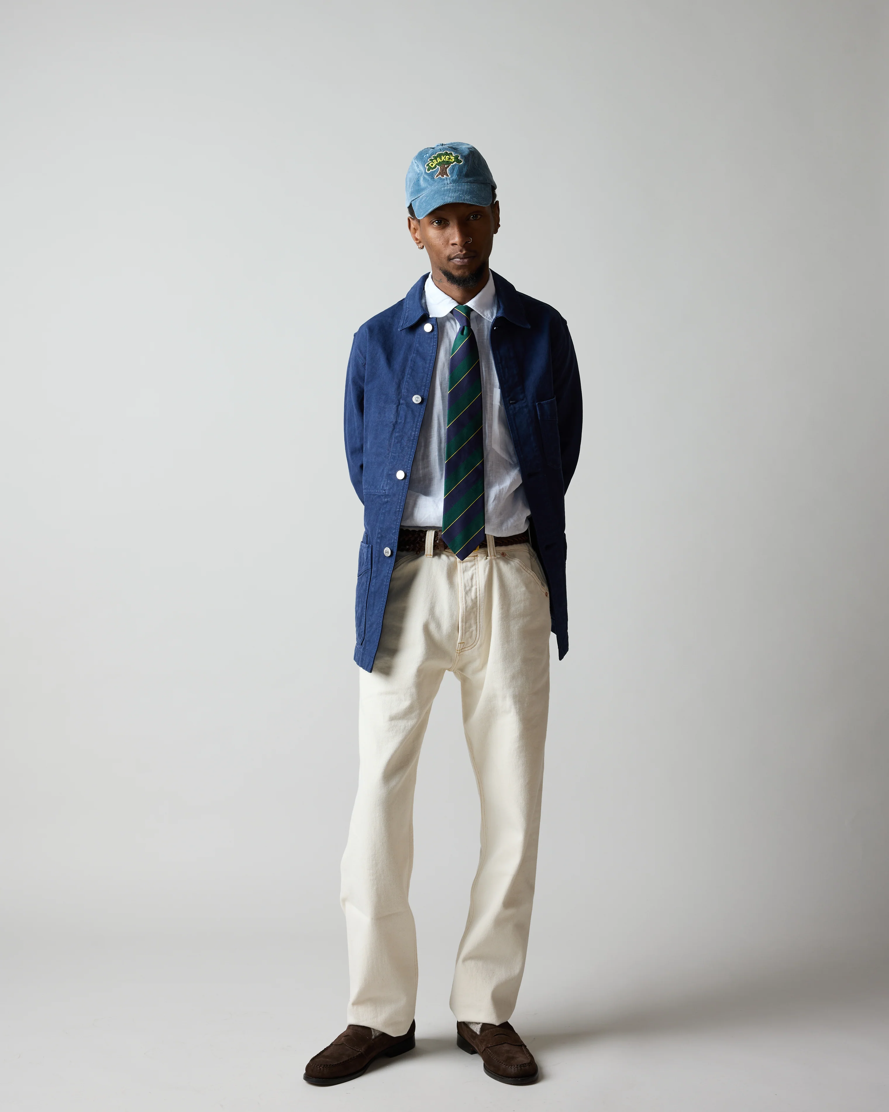 5 Pocket Selvedge Denim- Ecru - Image 3