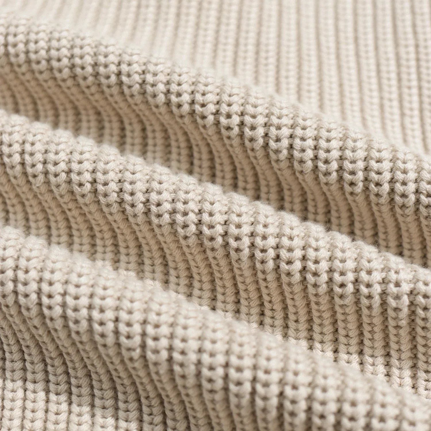 Albers Cardigan - Stone Ribbed - Image 2