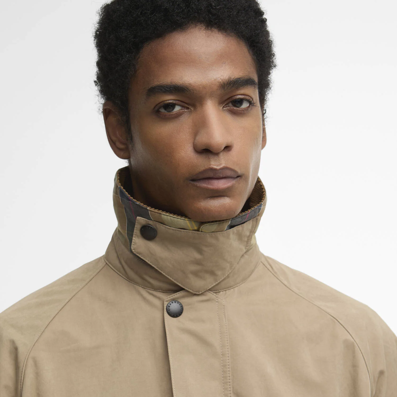 Barbour Bedale Casual Jacket - Military Brown - Image 3