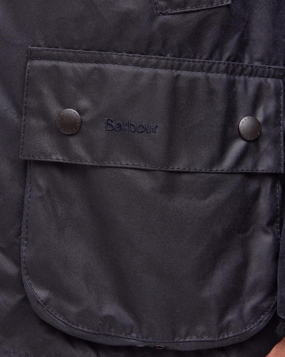Bedale Wax Jacket - Navy - Image 3