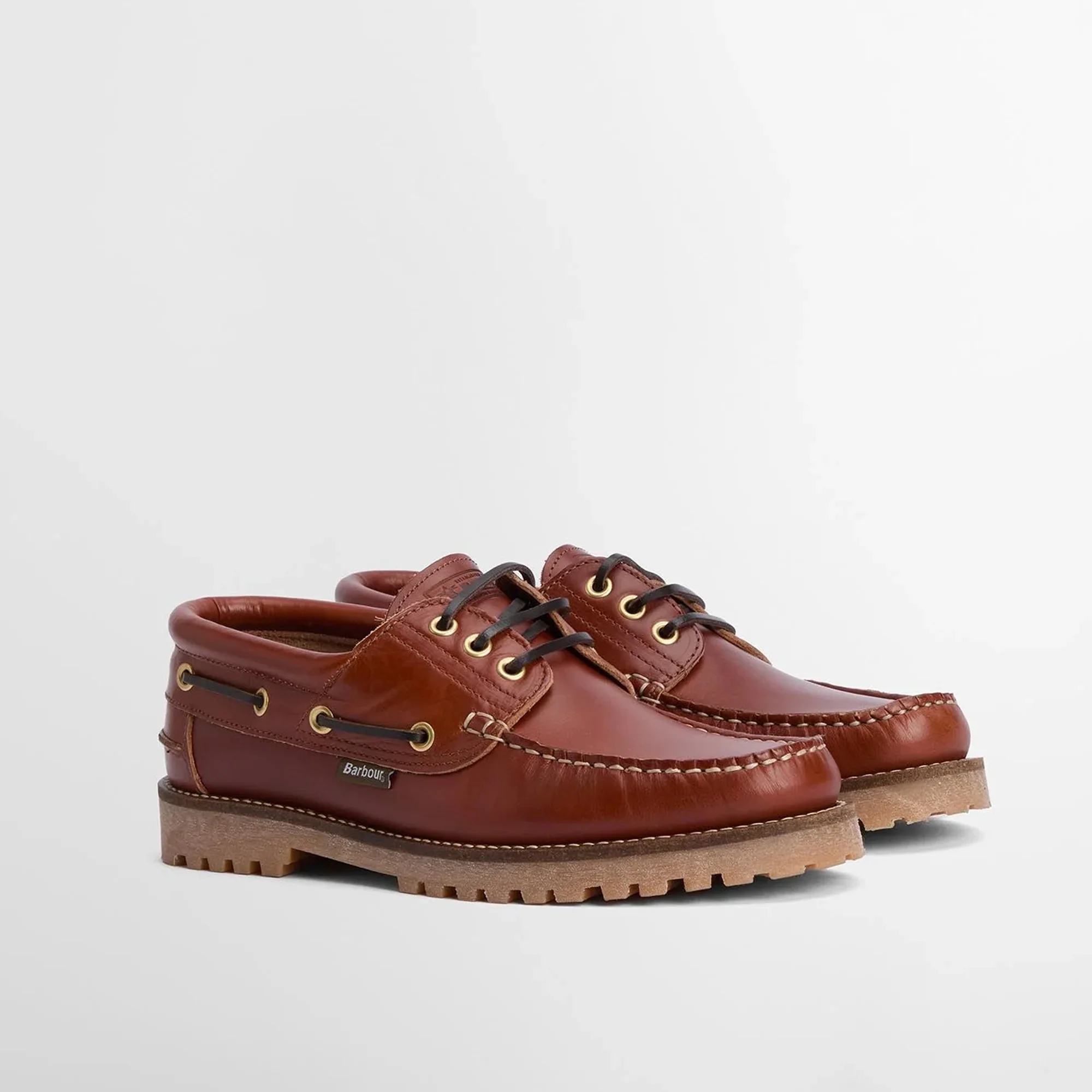 Barbour Deck Boat Shoe - Tan - Image 2