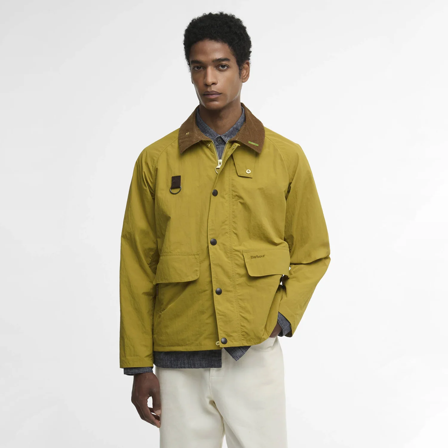 Barbour Icons Spey Casual Jacket - Amber Green - Image 2