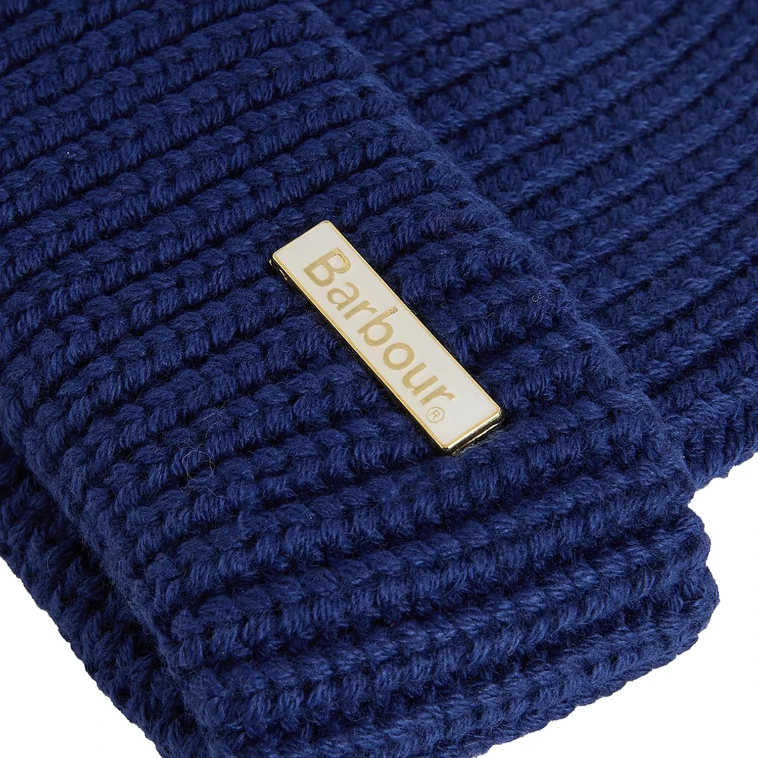 Barbour Mosley Beanie - Inky Blue - Image 2