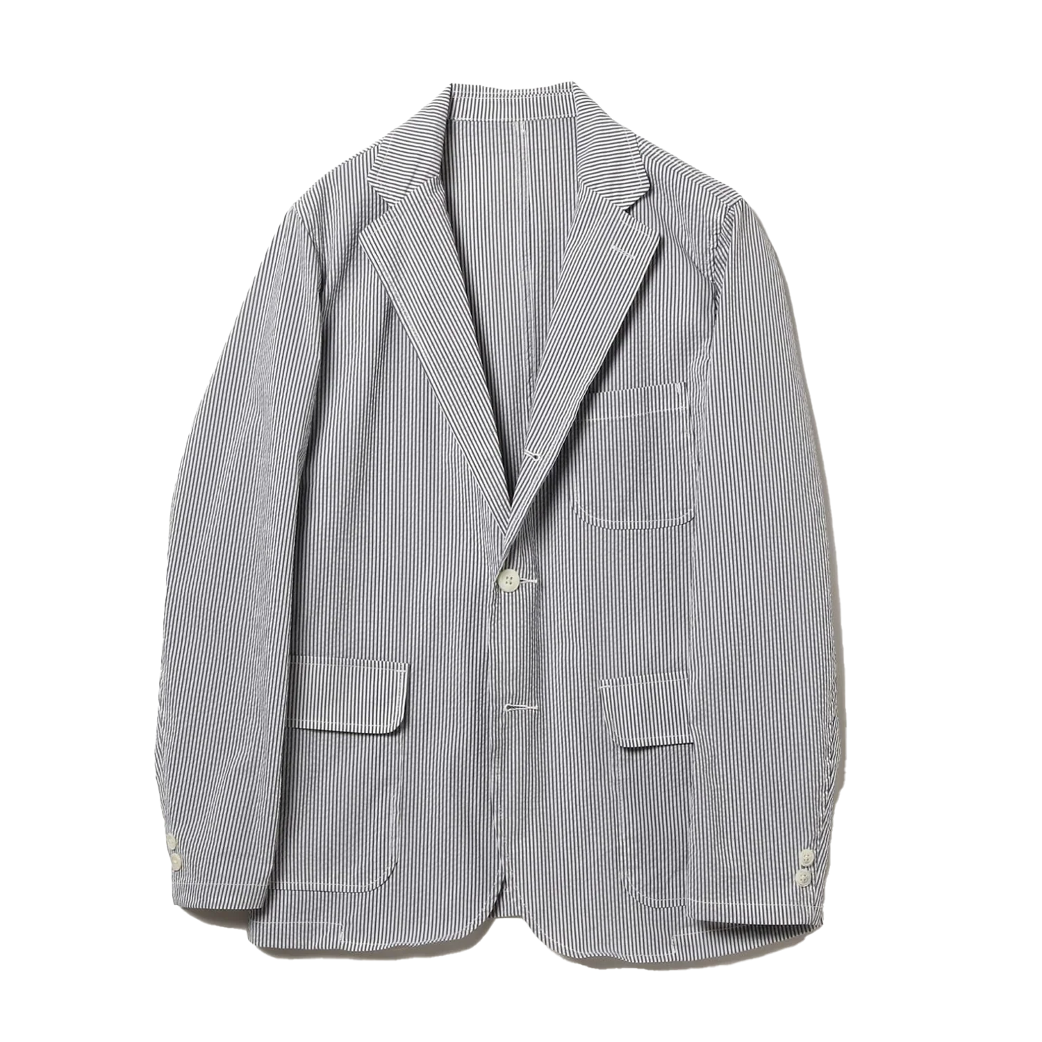 3B Shirt Jacket COOLMAX® Sucker - Blue Stripe