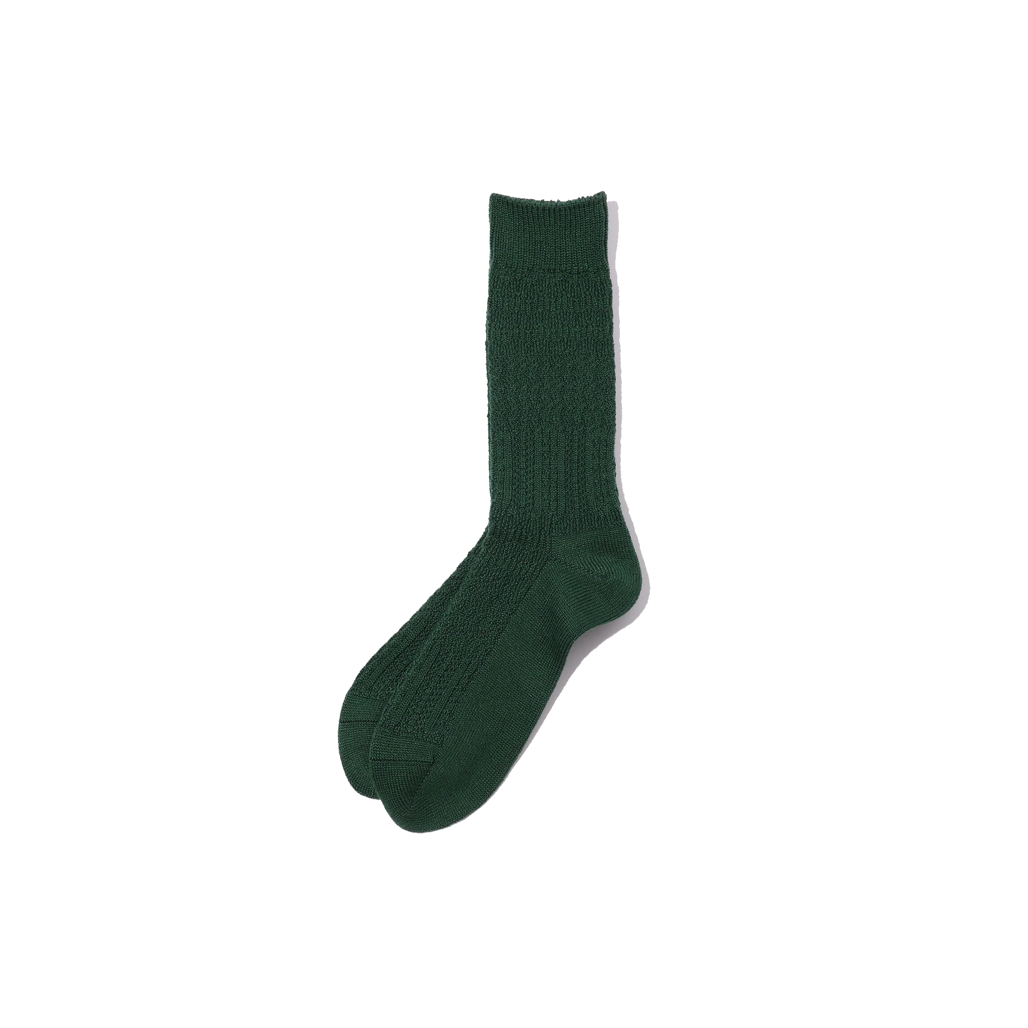 Patchwork Like Socks - Green