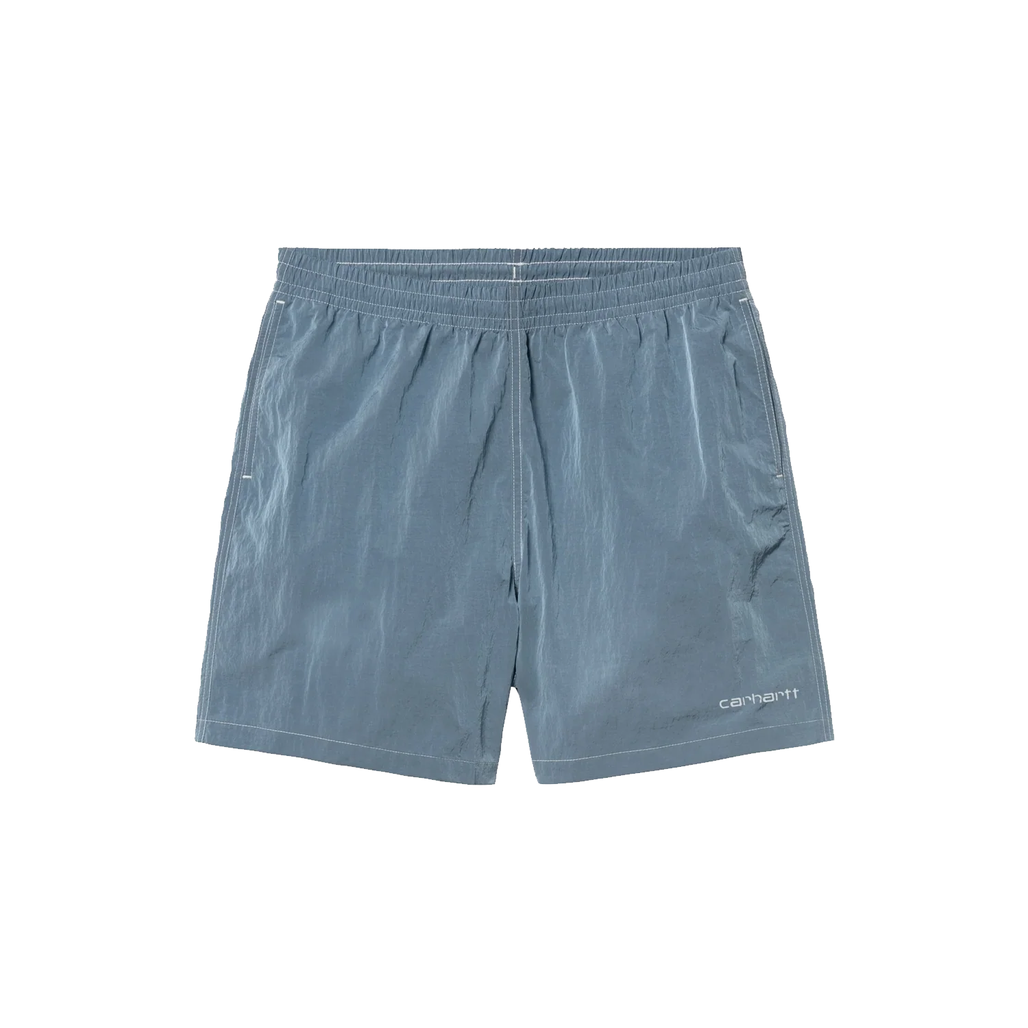 Canby Swim Trunk - Clay Blue/White