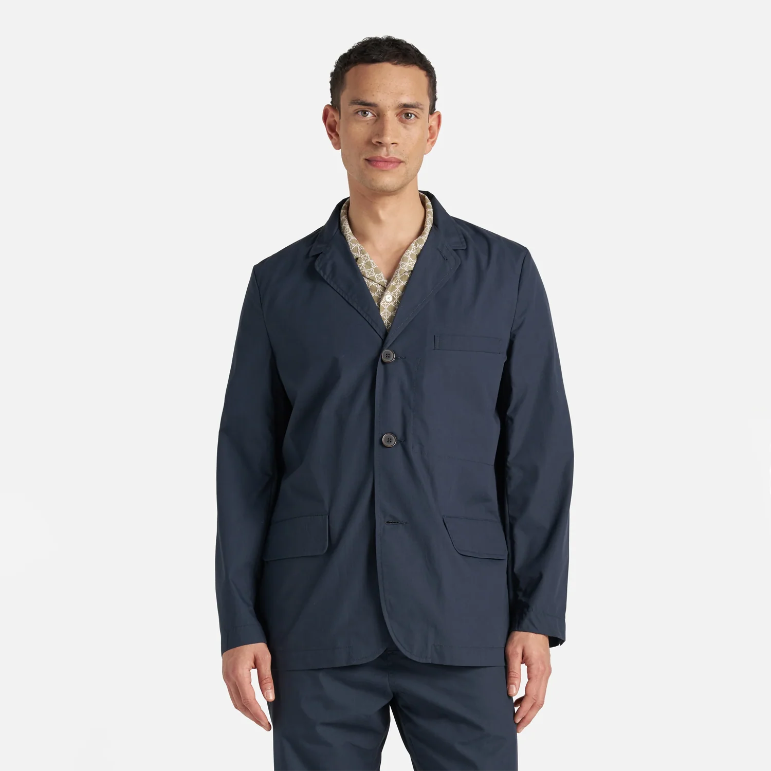 Capitol Jacket - Navy Recycled Poly Tech - Image 2
