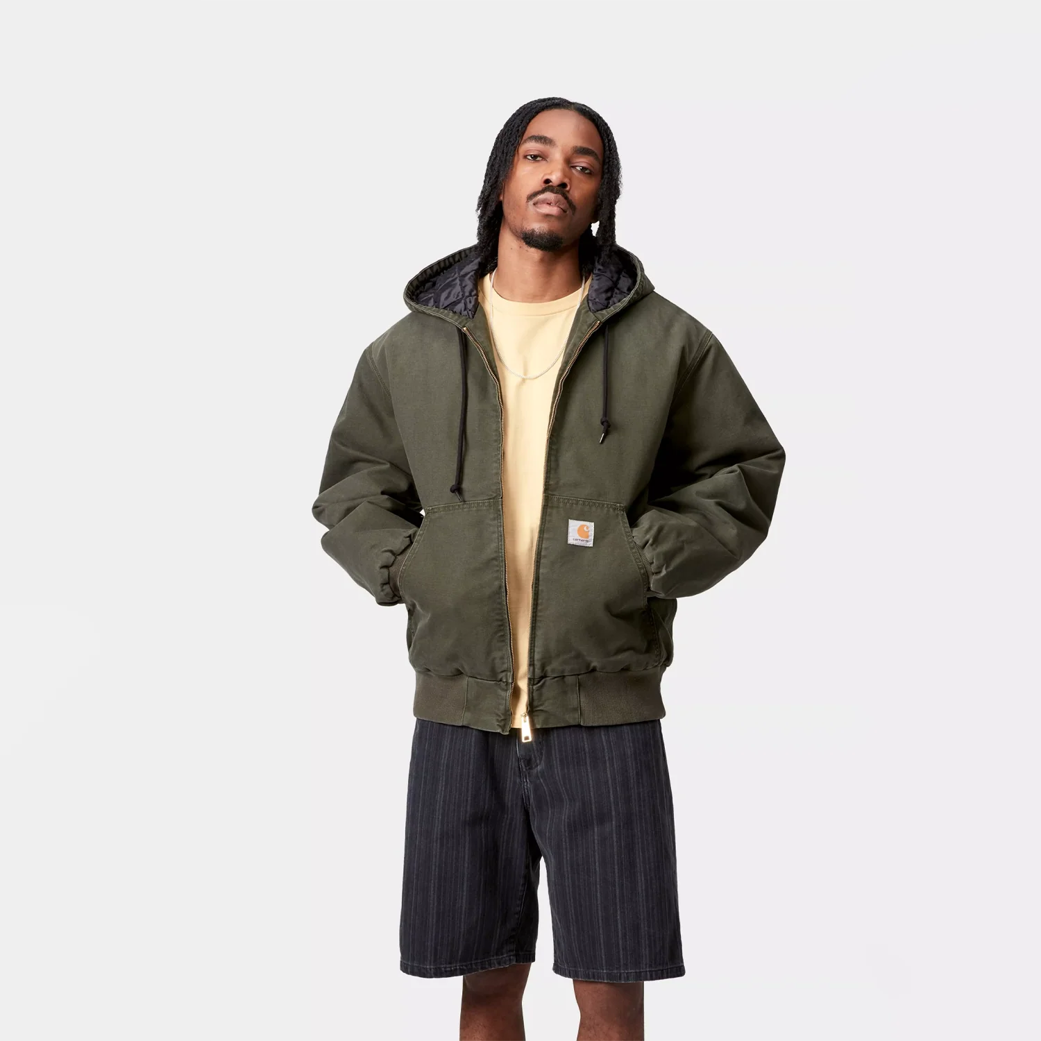 OG Active Jacket - Olive Stone Canvas - Image 3