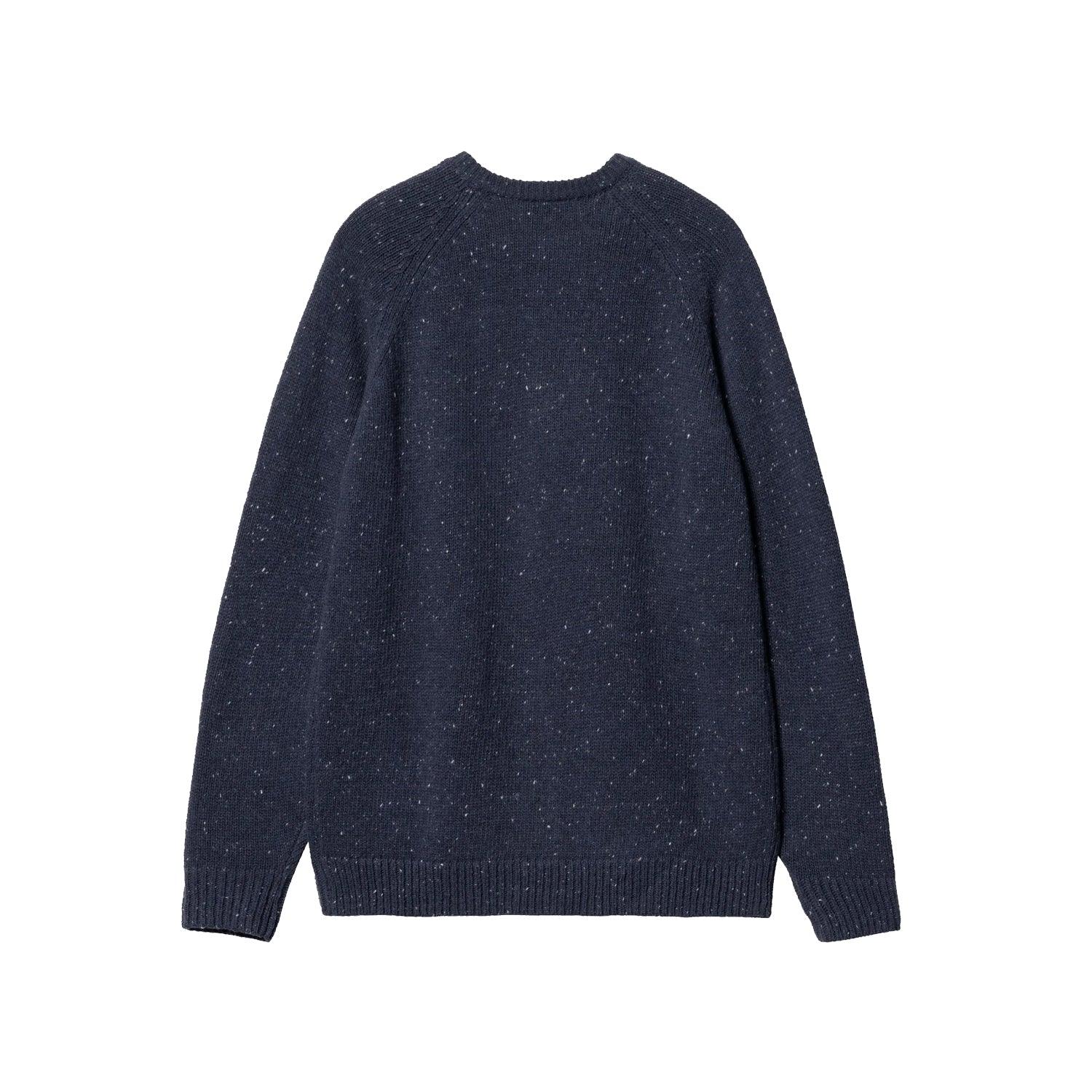 Anglistic Sweater - Speckled Air Force Blue - Image 2