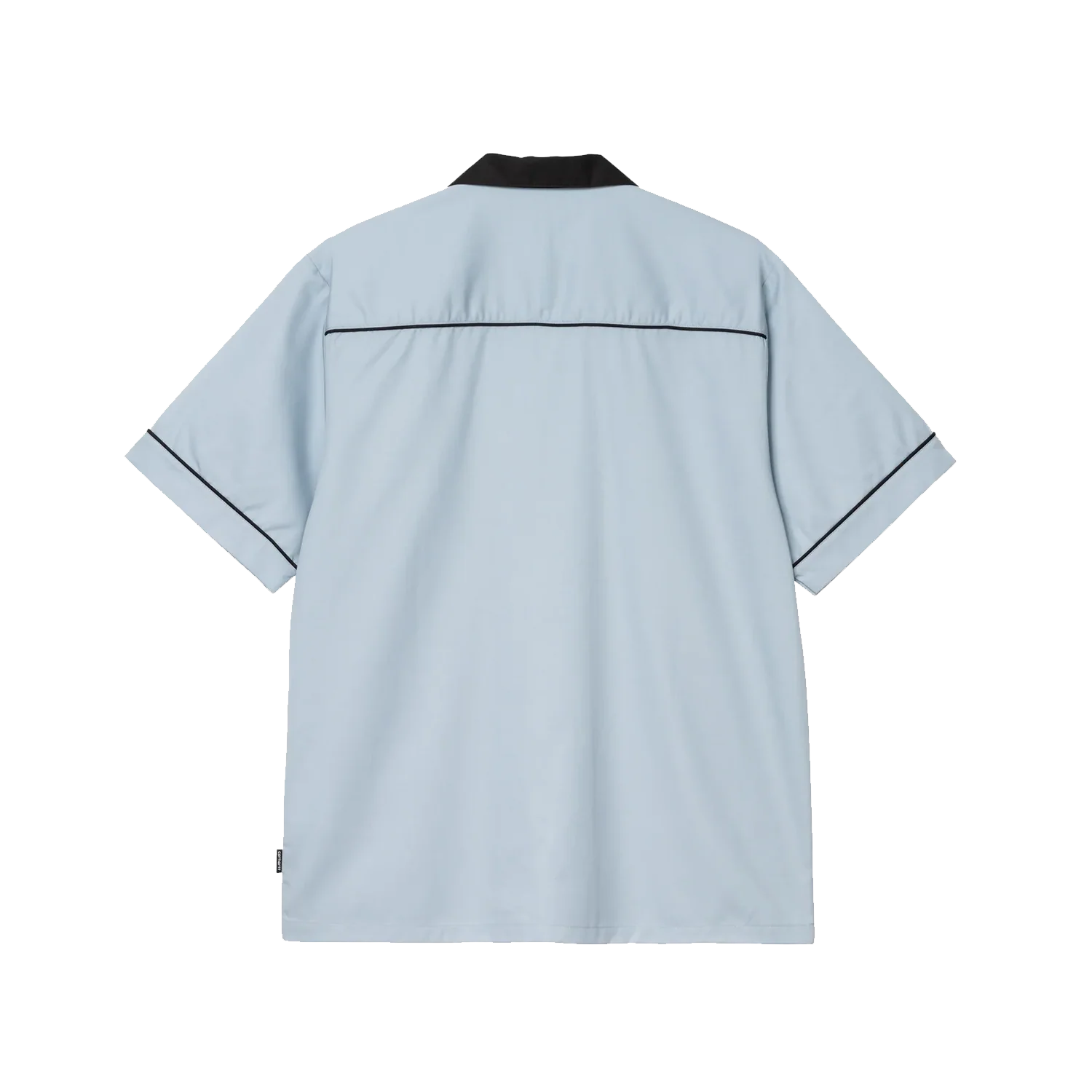 S/S Bowl Shirt - Blue Fog/Black - Image 2