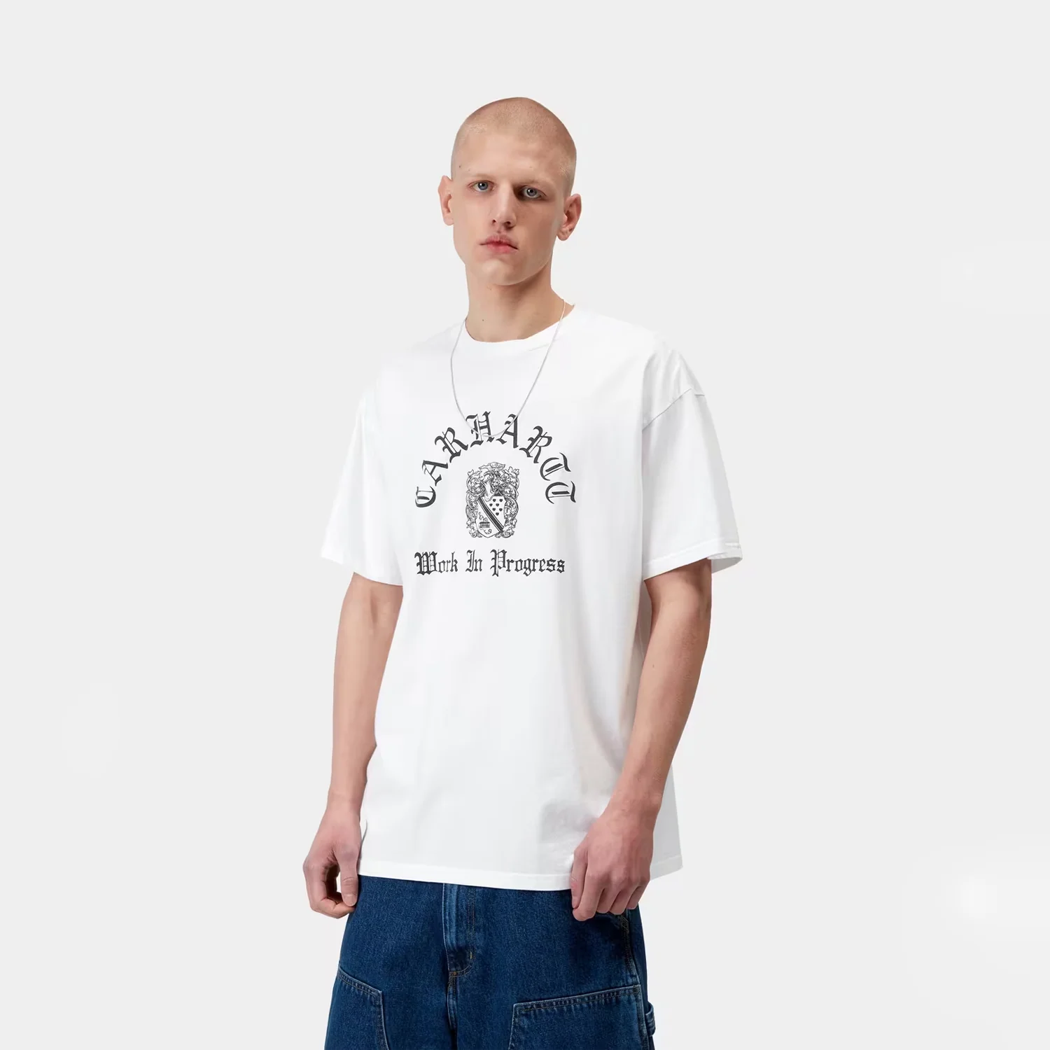 S/S Coat Of Arms T-Shirt - White - Image 2