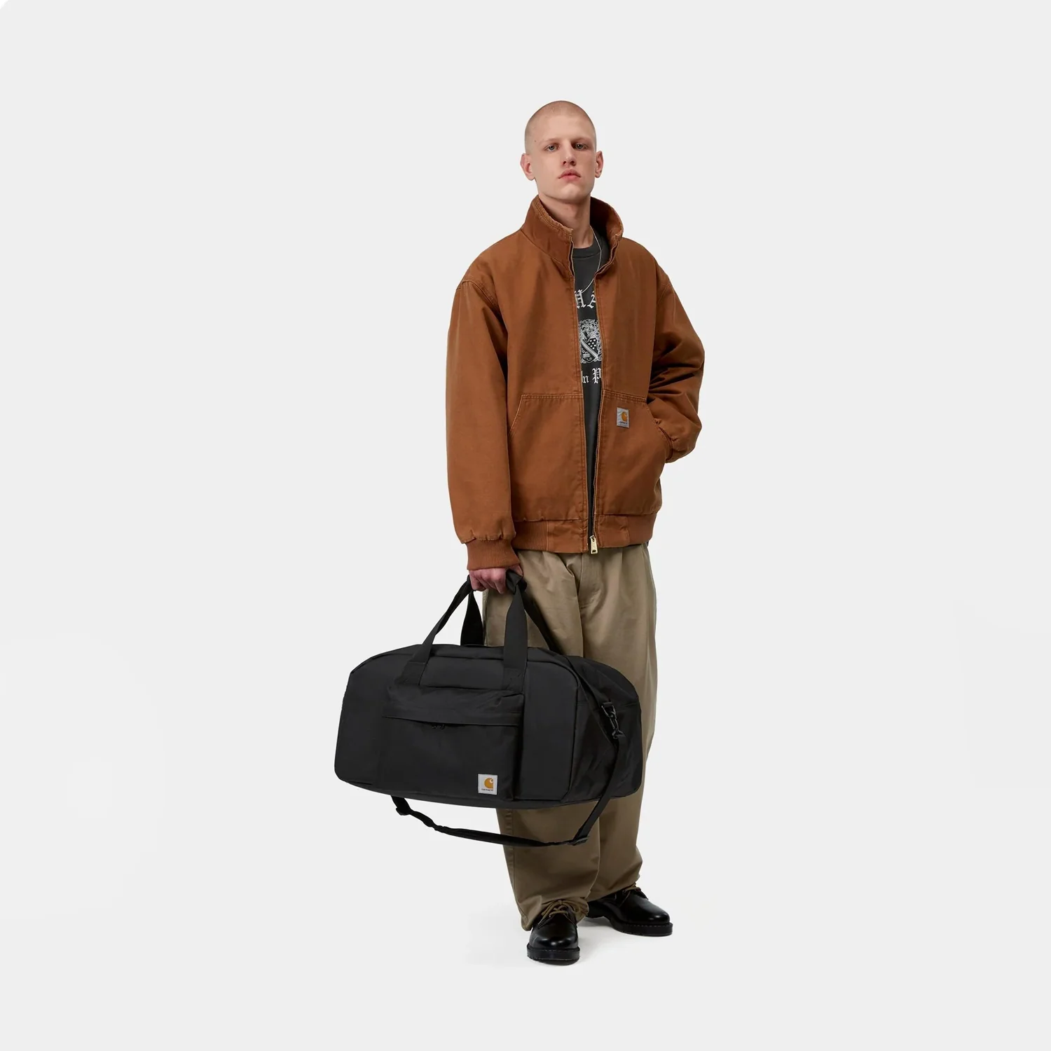 Carhartt Duffle Bag - Black - Image 3
