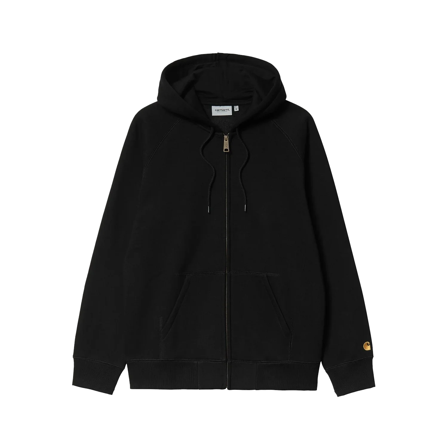 Hooded Chase Jacket - Black / Gold