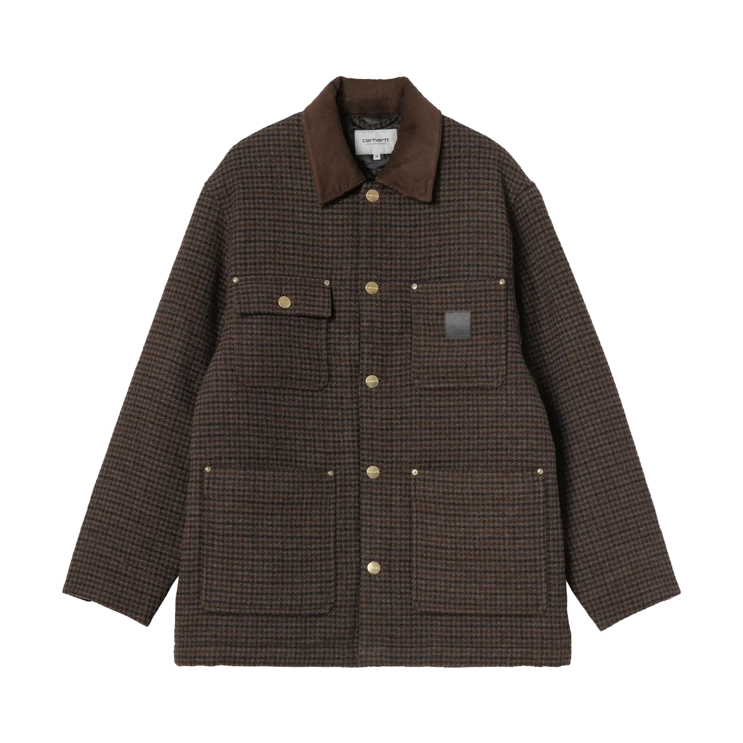 Lowis Houndstooth Chore Coat - Vitola Heather