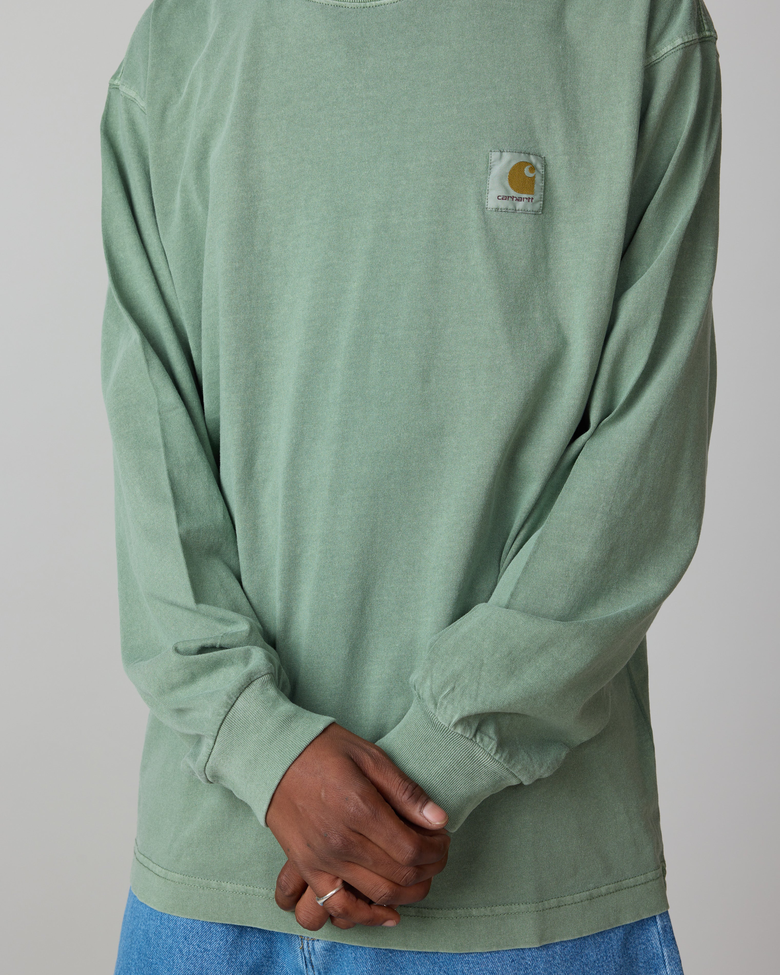 L/S Nelson T-Shirt - Park Garment Dyed - Image 3
