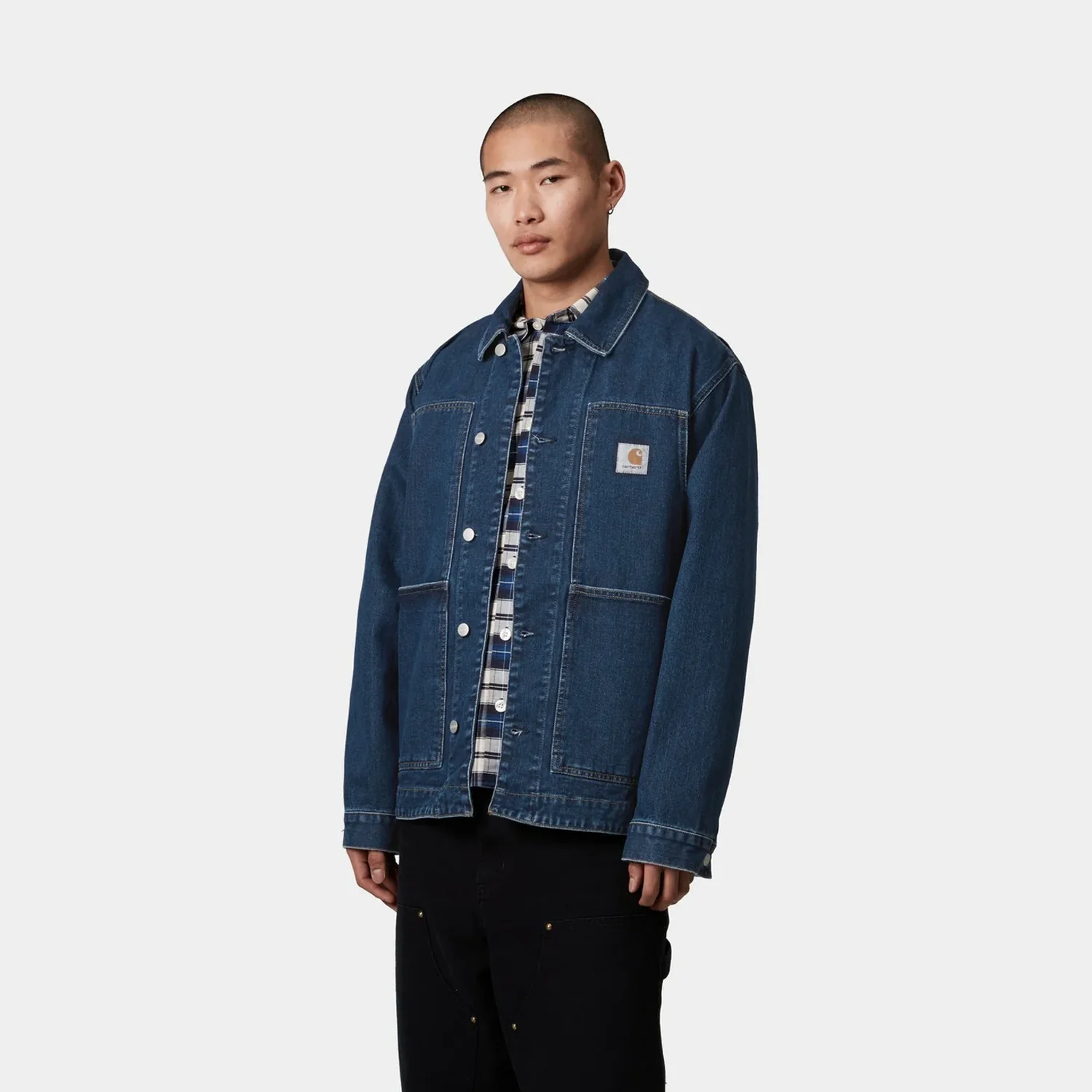 OG Double Front Jacket - Blue Stone Washed - Image 3
