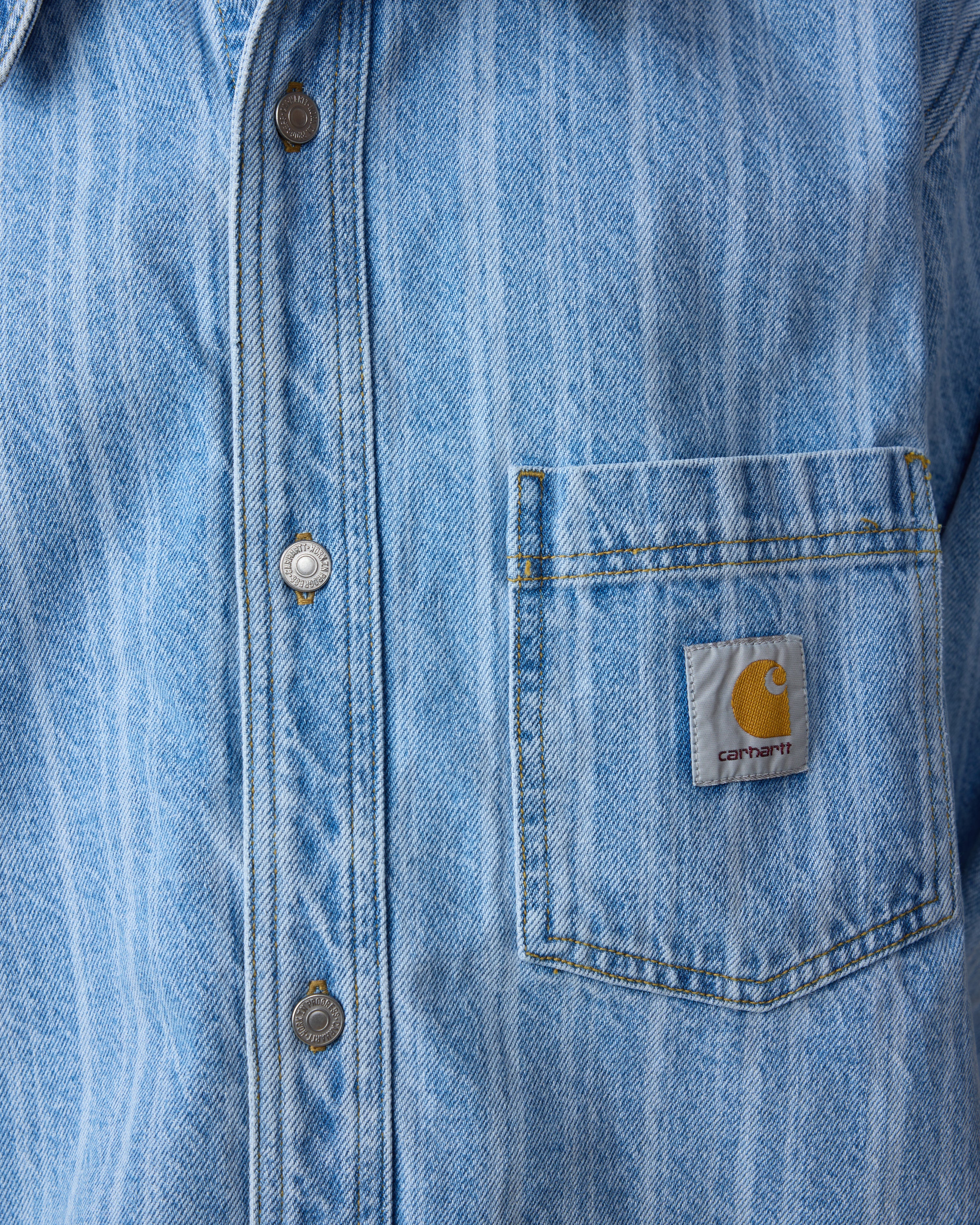 Rylan Shirt Jac - Stone Bleach - Image 5