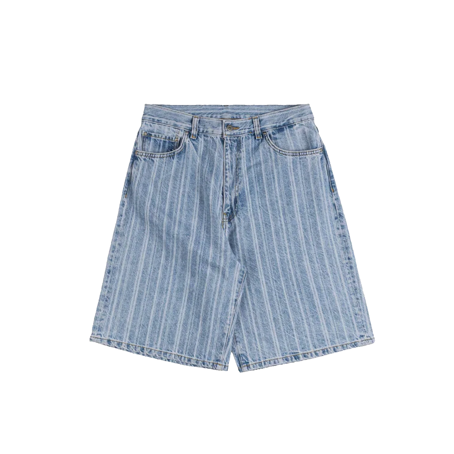 Rylan Stripe Short - Stone Bleach