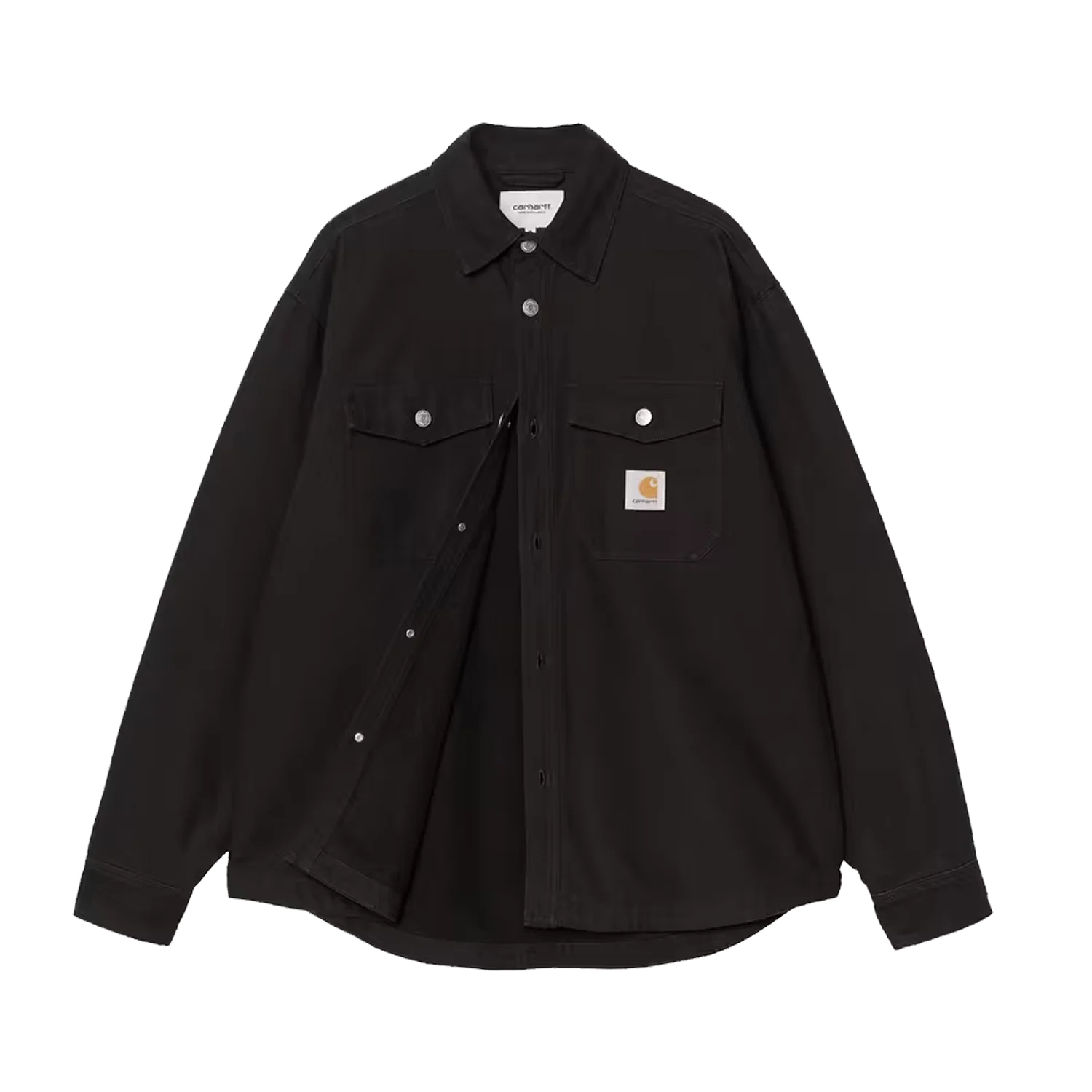 Selby Shirt Jacket - Black - Image 2