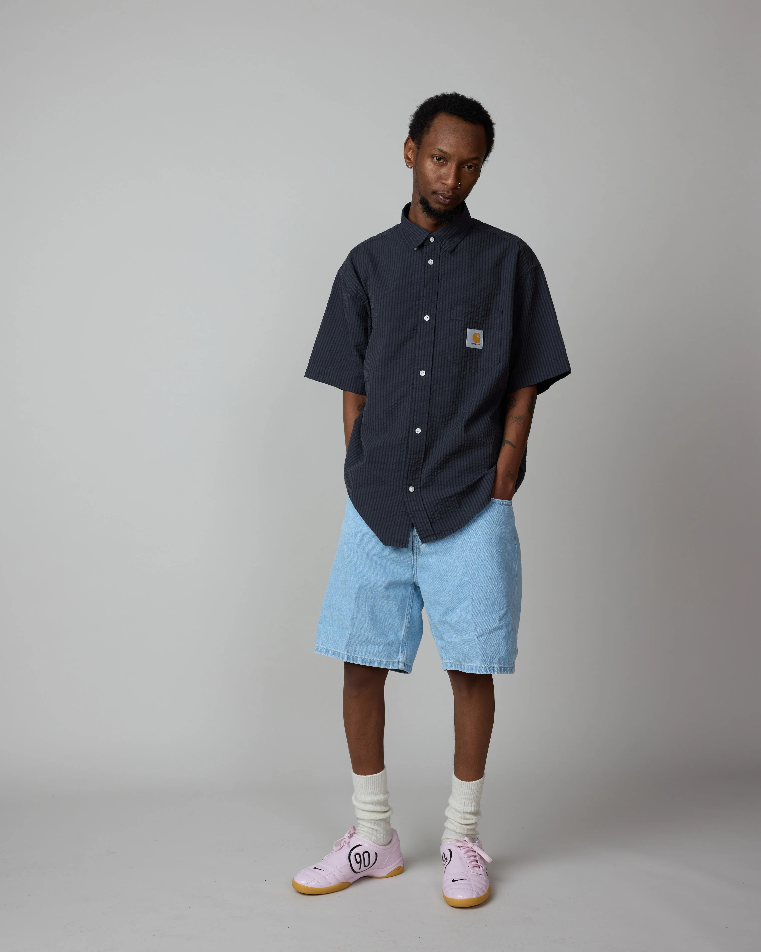 S/S Toland Shirt - Black - Image 5