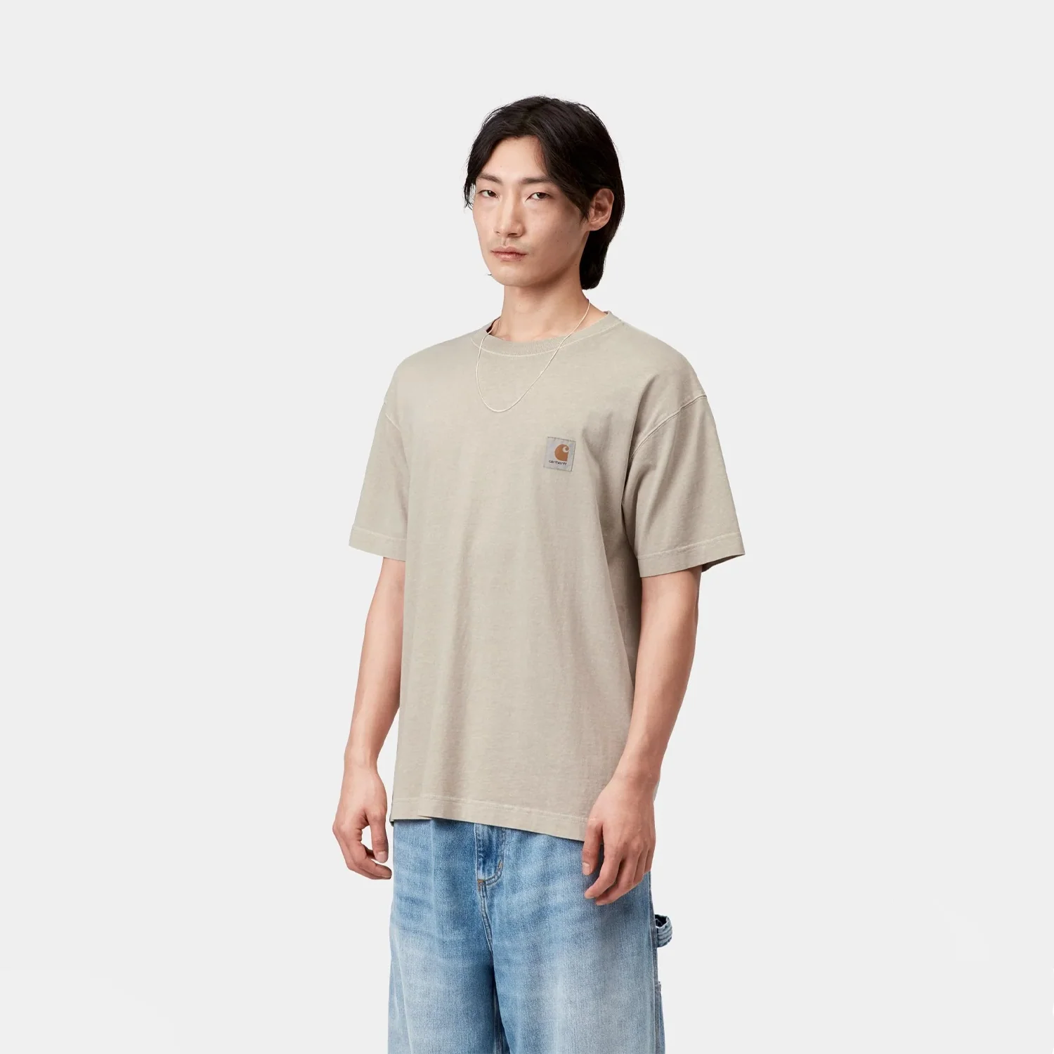 S/S Vista Tee - Fleur De Sel Garment Dyed - Image 3