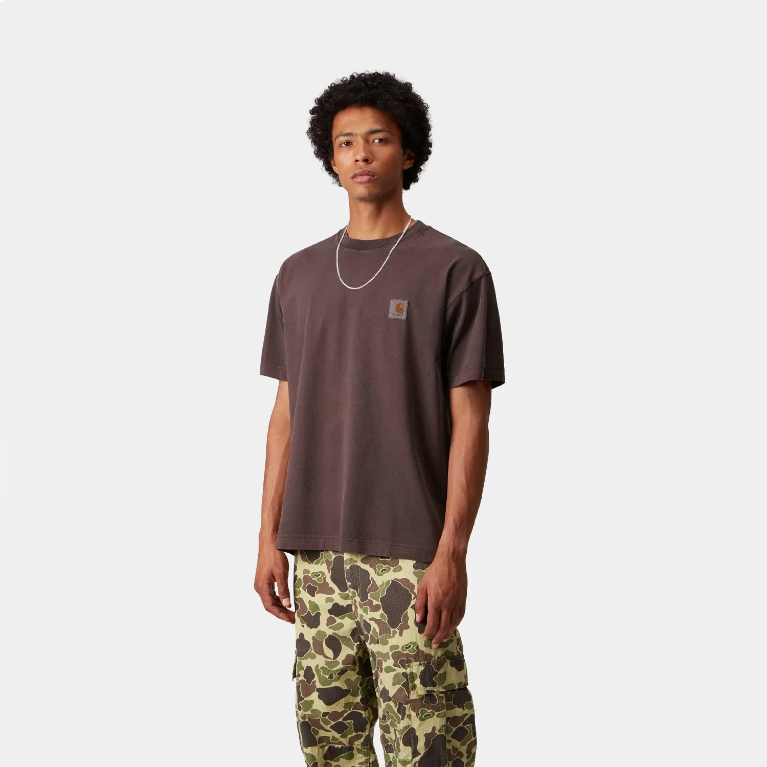 S/S Vista Tee - Palisander Garment Dyed - Image 3