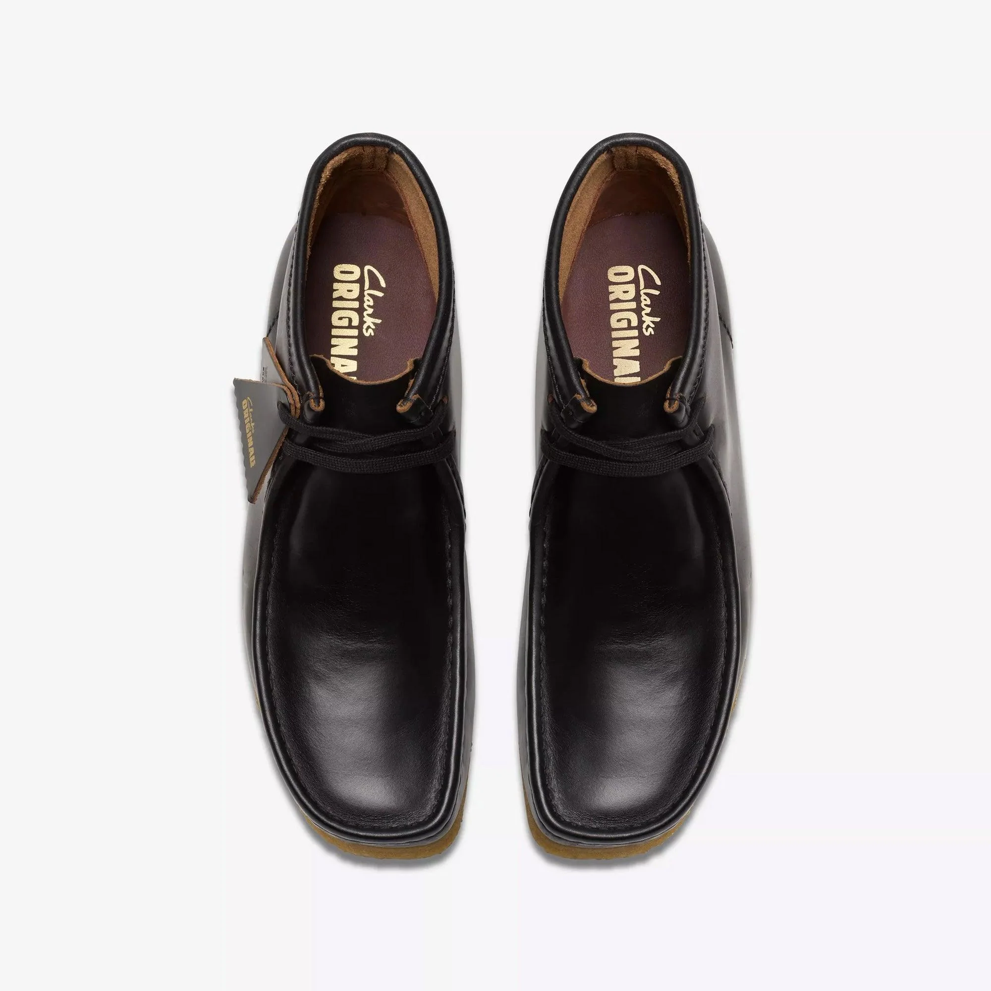 Wallabee Boot - Black Smooth Leather - Image 3