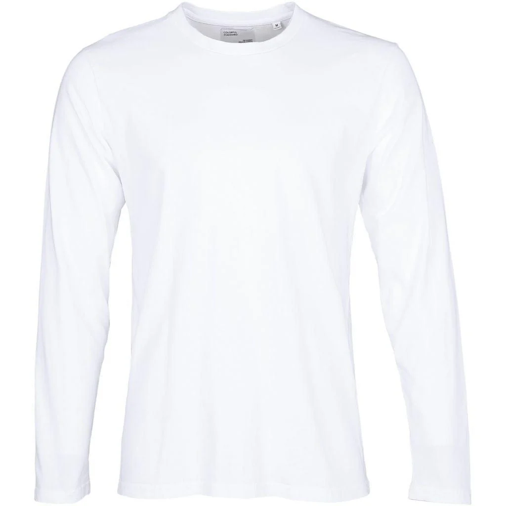 Classic Organic Longsleeve T-shirt - Optical White