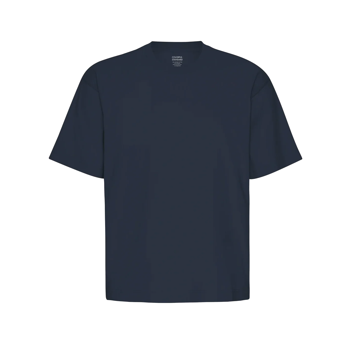 Oversized Organic T-Shirt - Navy Blue