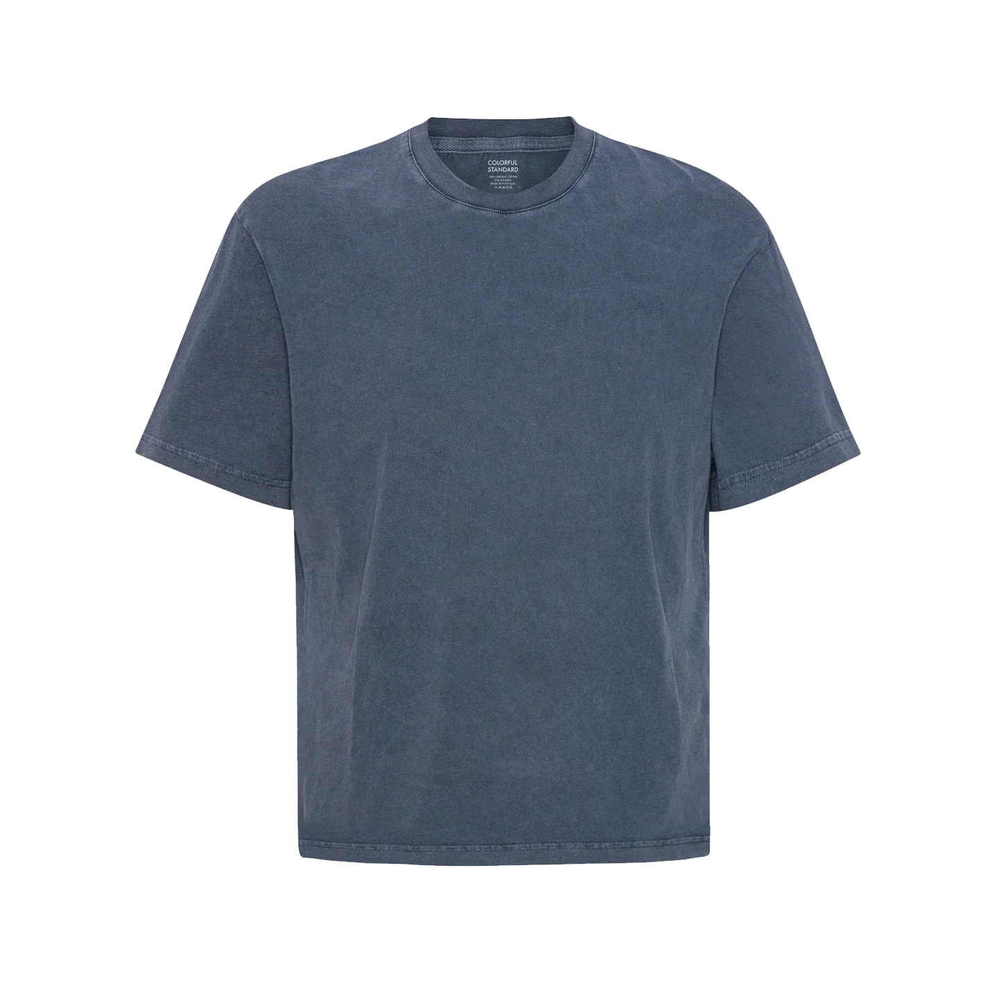 Oversized Organic T-Shirt - Neptune Blue