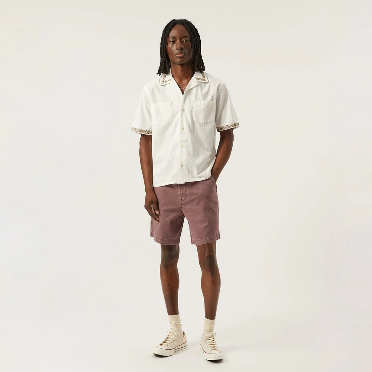 Harmony Embroidered SS - White - Image 2