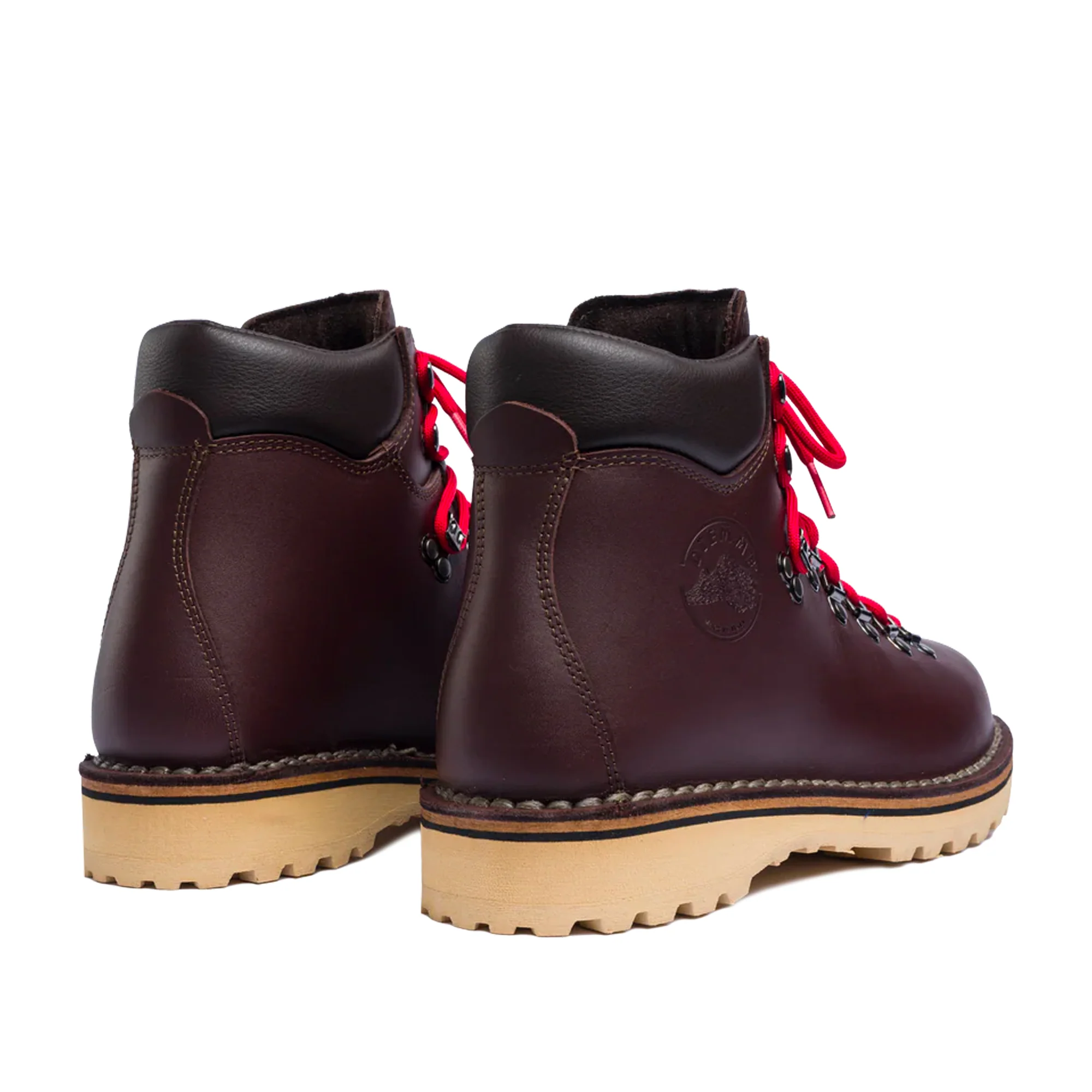 Roccia Vet Shearling - Mogano Leather - Image 3