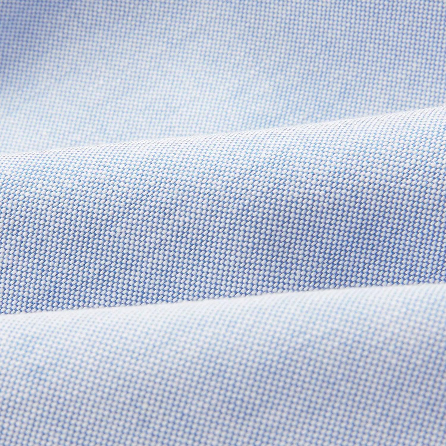 Button Down Oxford - Mid Blue - Image 2