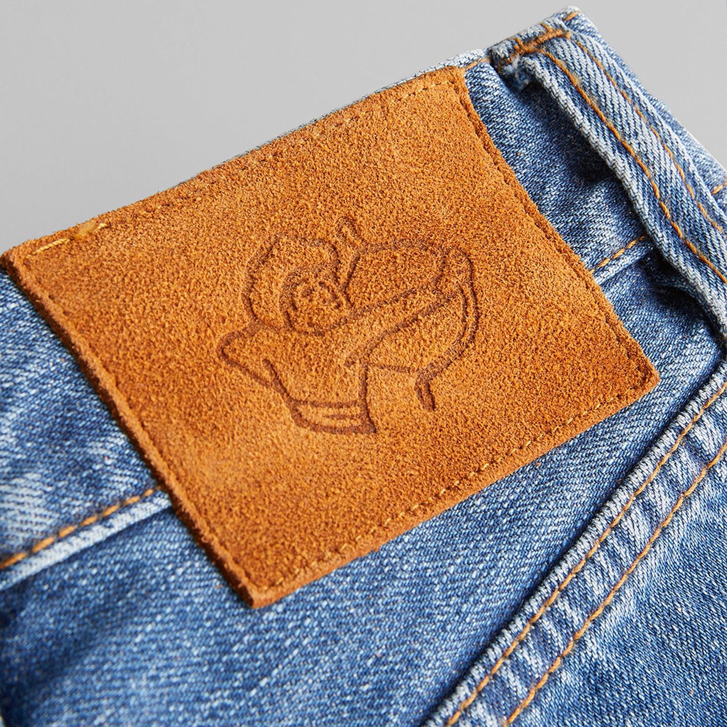 Five-Pocket Jeans - Bleach Wash 14.2oz Japanese Selvedge Denim - Image 3