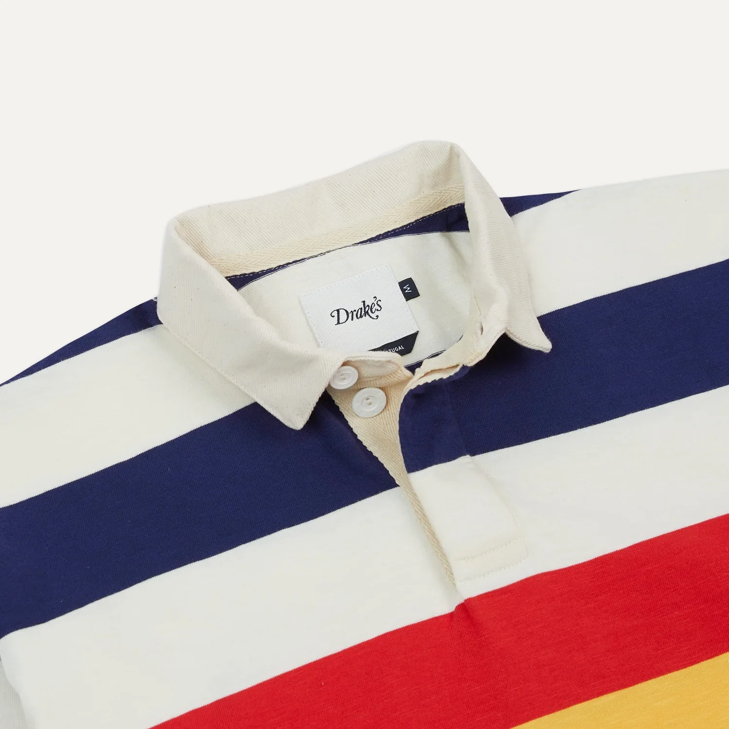 LS Striped Flame Rugby - Red / Yellow - Image 2