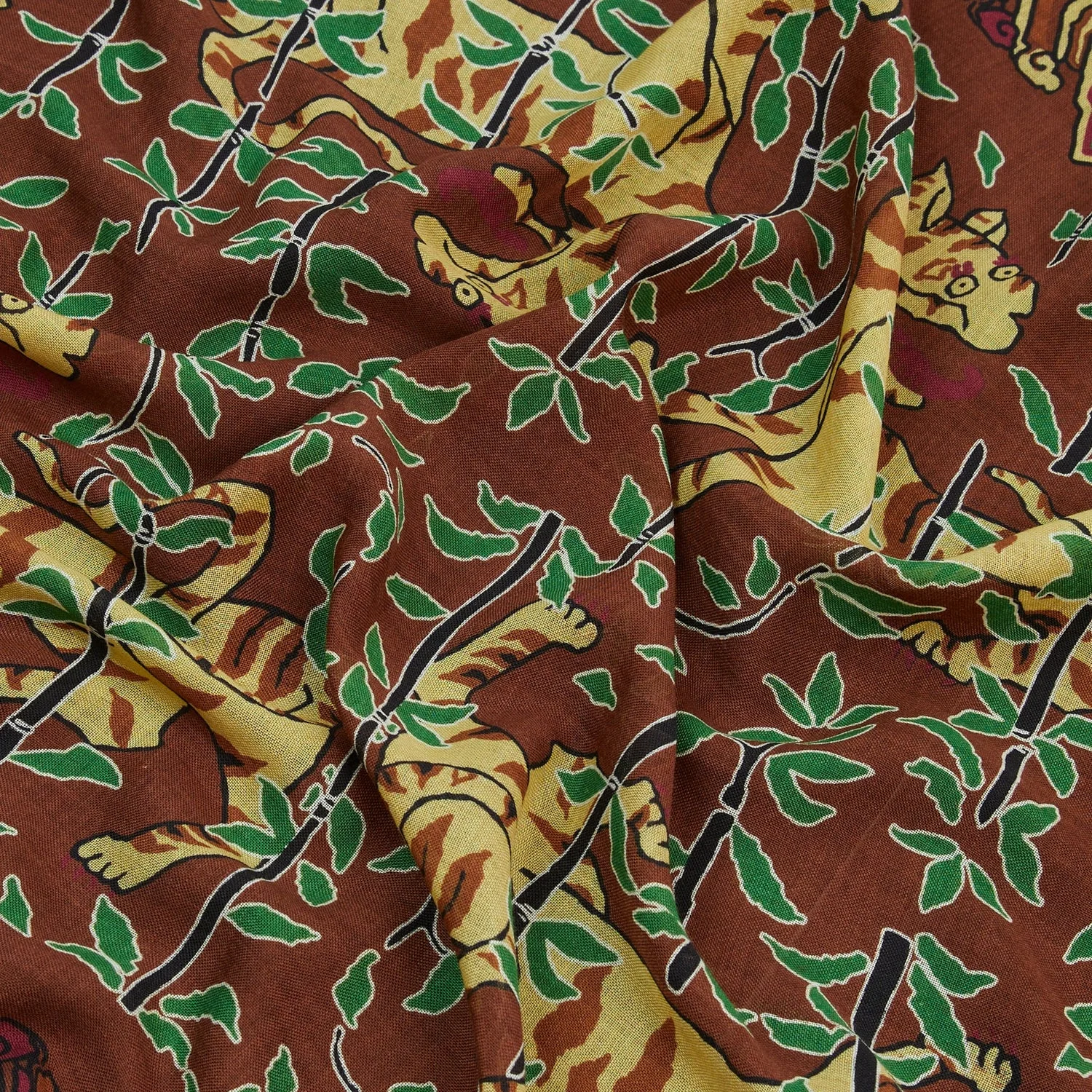 Tiger Bandana - Brown - Image 2