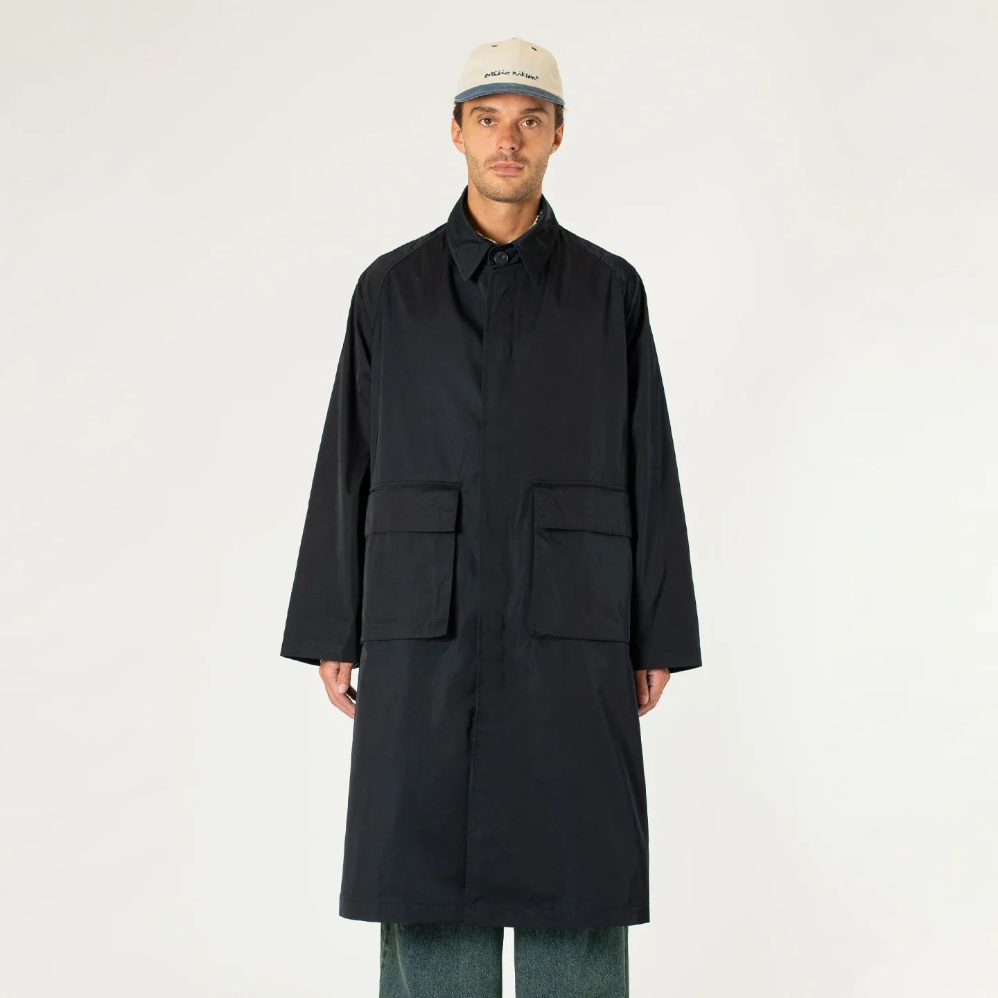 Mac Pocket Coat - Navy - Image 3