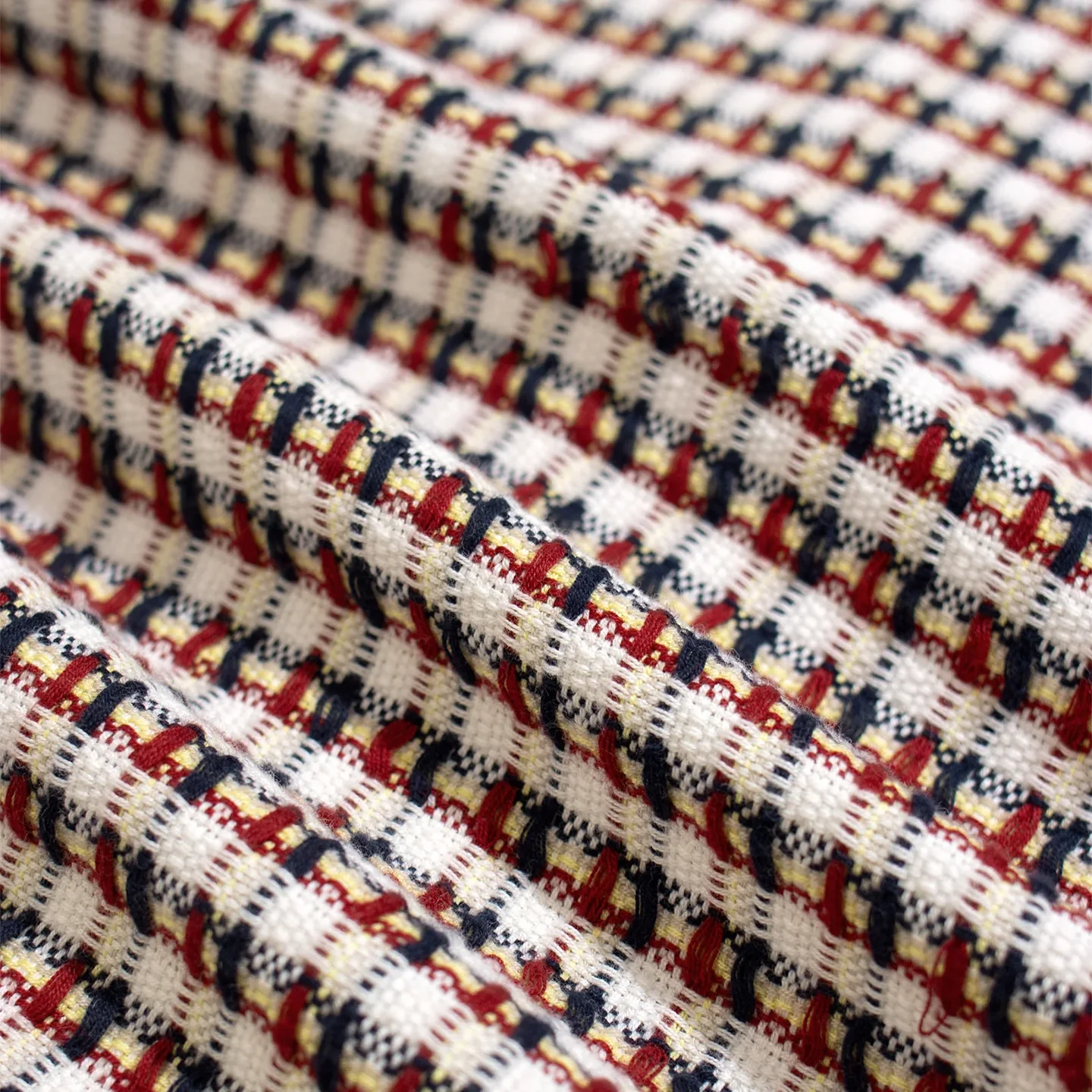 S/S Busey Shirt - Deep Red/Multi Dobby Check - Image 2
