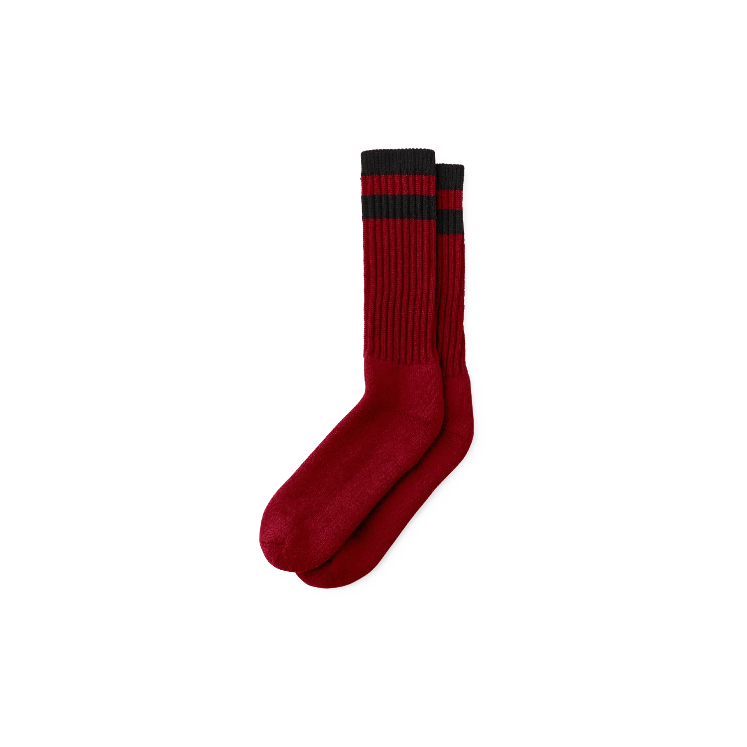 1970s Logger Thermal Sock - Red/Black