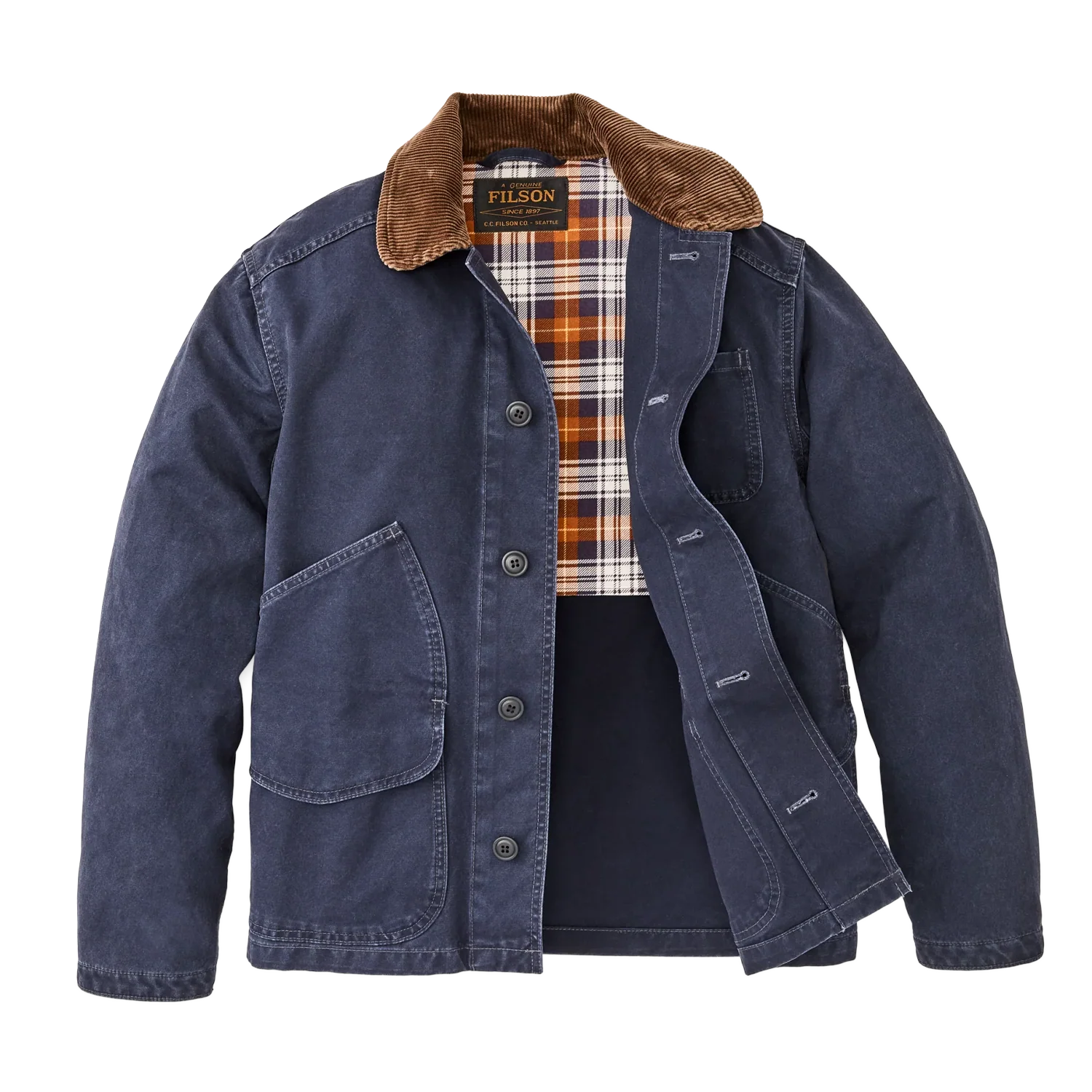 Canvas Outfitter Jacket - Blue Mussel - Image 3