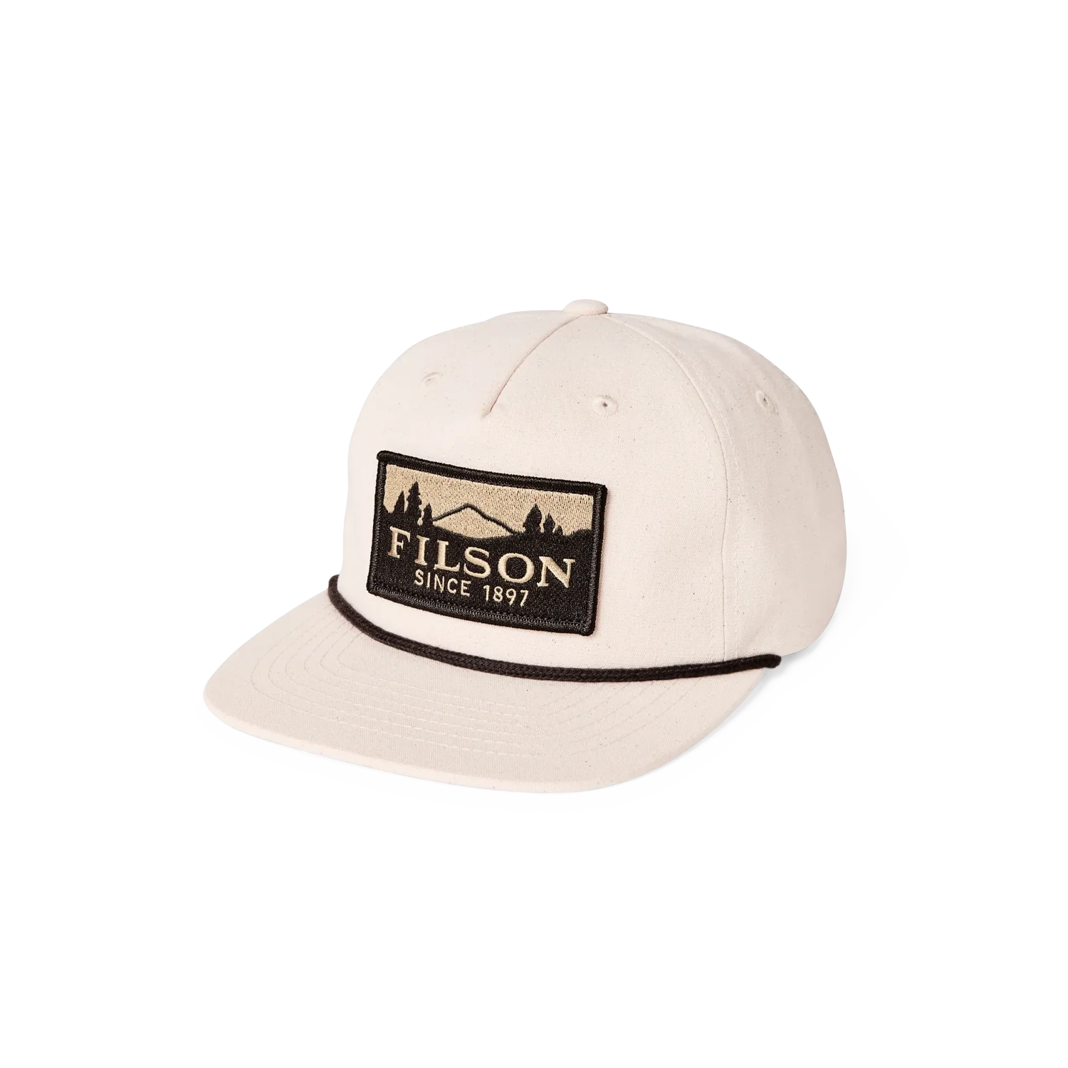 Scenic Graphic Trucker Cap - Natural Brown