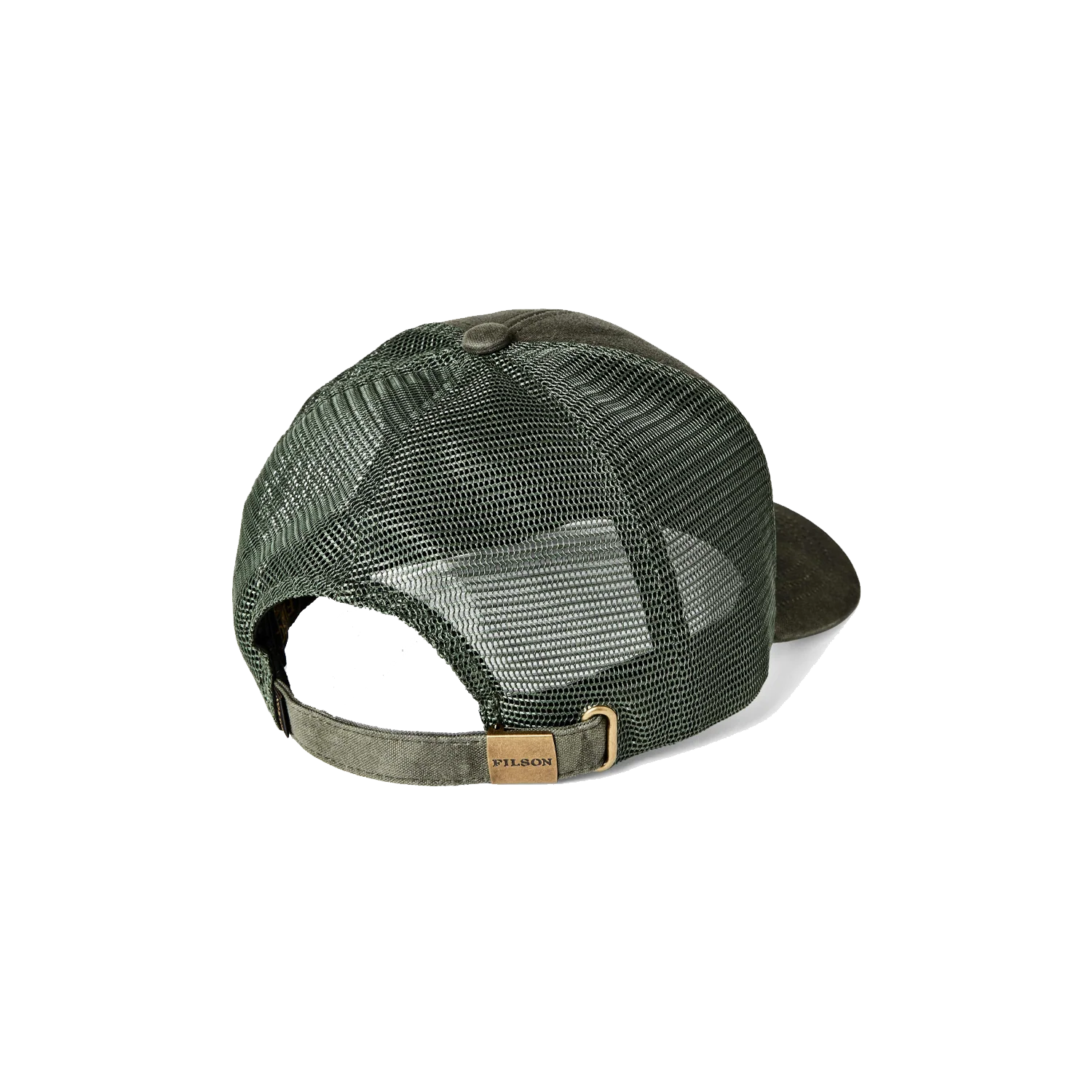 Scenic Waxed Logger Mesh Cap - Otter Green - Image 2