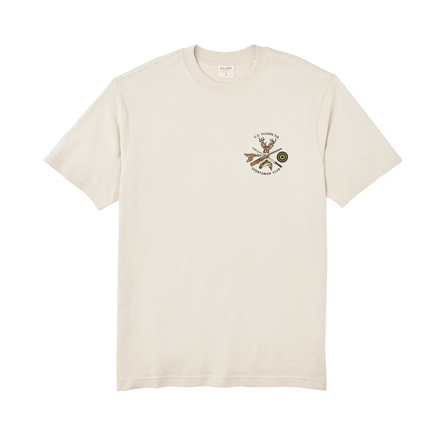 S/S Sportsman Club Graphic T-Shirt - Cliff Grey