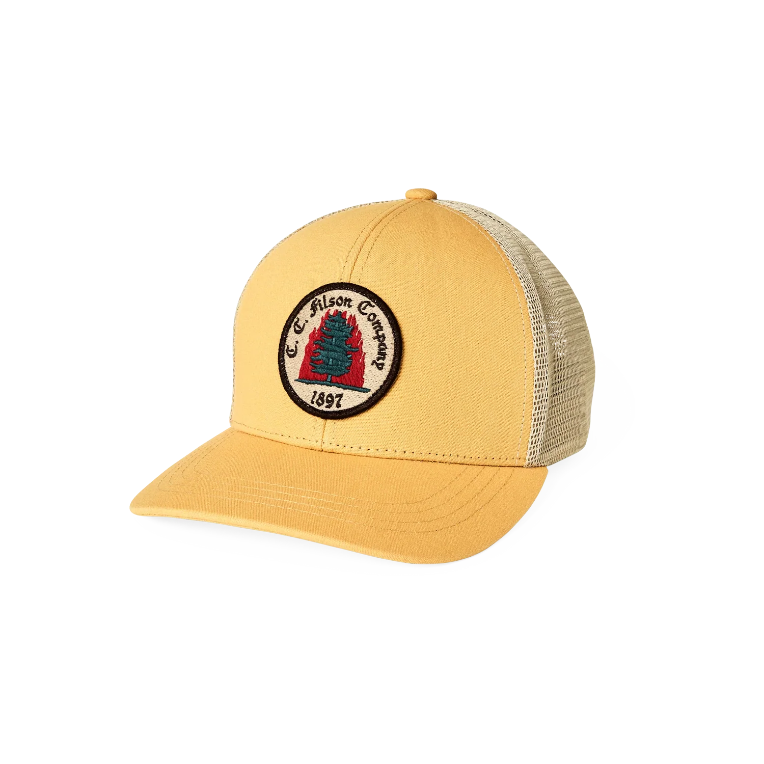 Wildfire Logger Mesh Cap - Vintage Gold