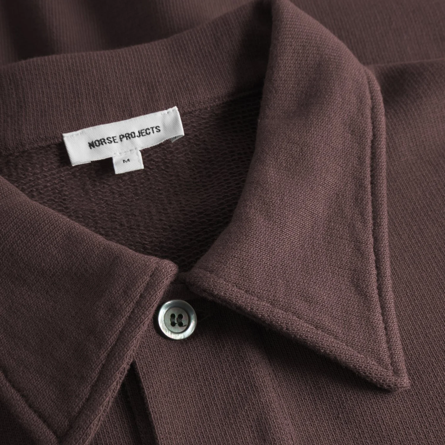 Fraser Relaxed Loopback Polo - Mahogany - Image 2