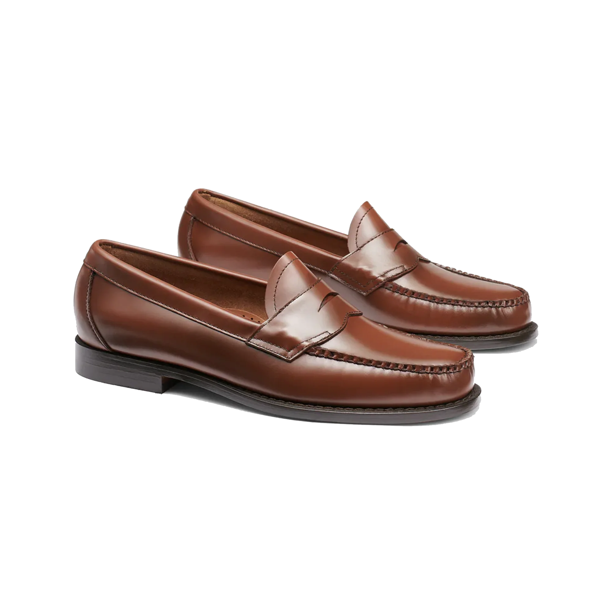 Logan Flat Strap Loafer - Cognac - Image 3