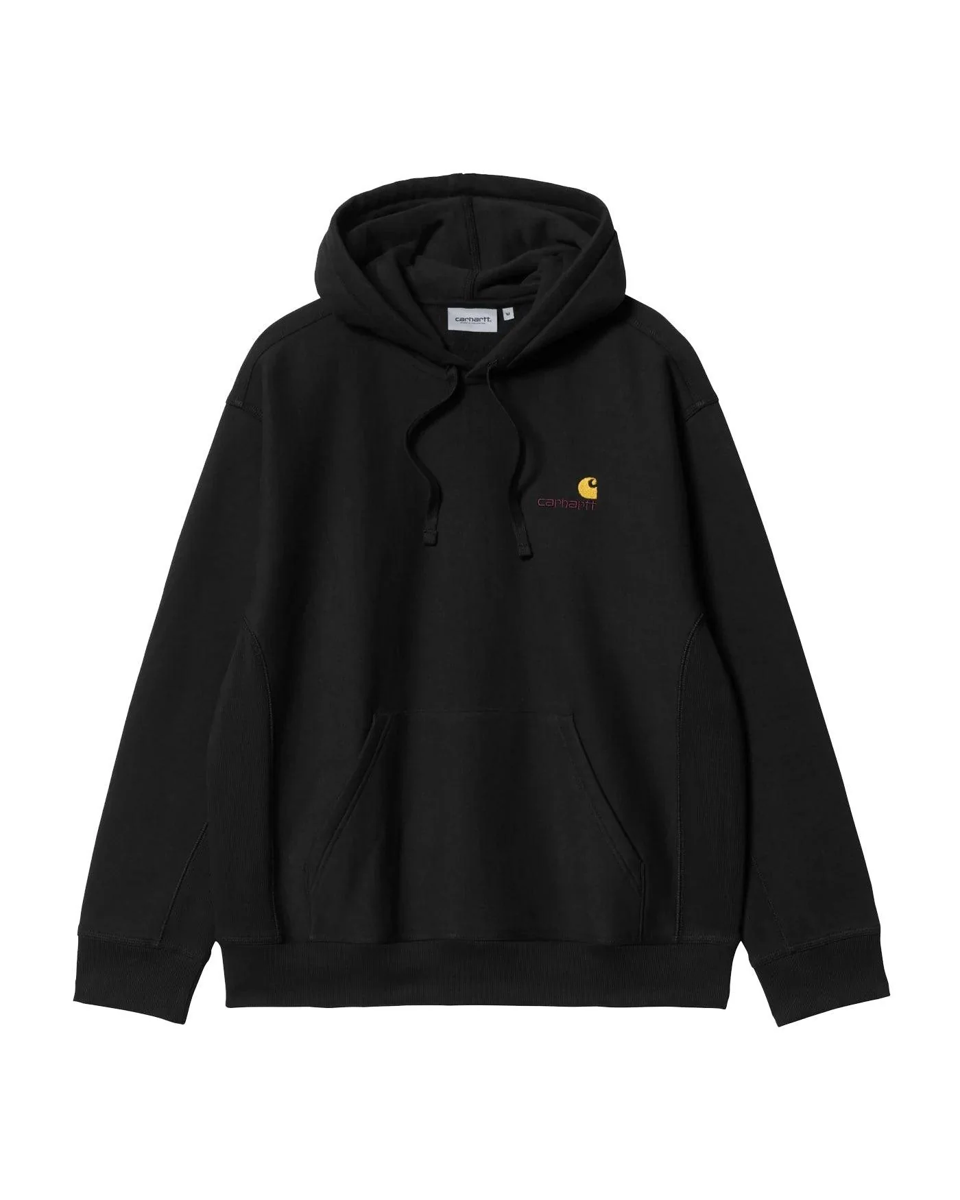 Hooded American Script Sweatshirt - Black