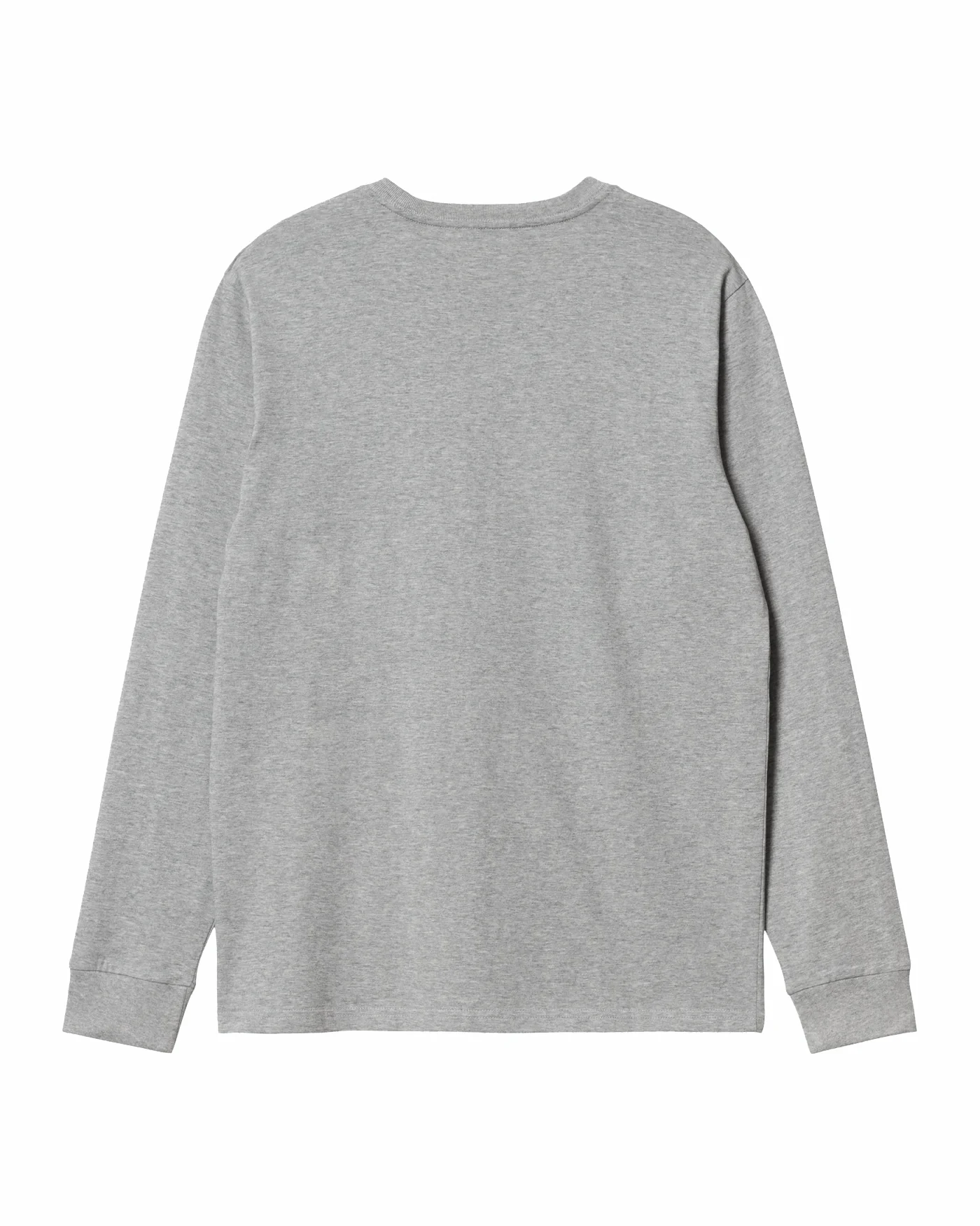 L/S Pocket T-Shirt - Grey Heather - Image 2