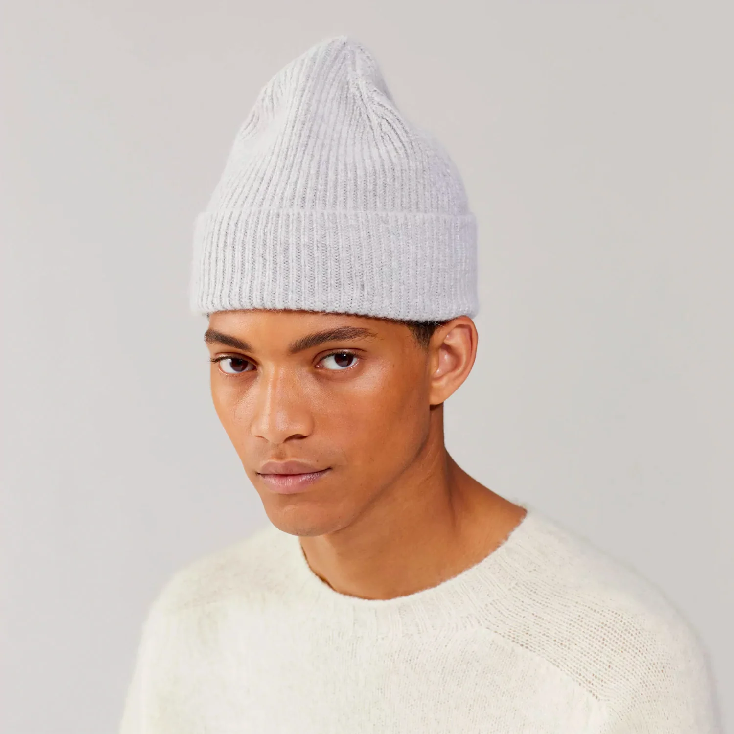 Beanie- Silver - Image 2